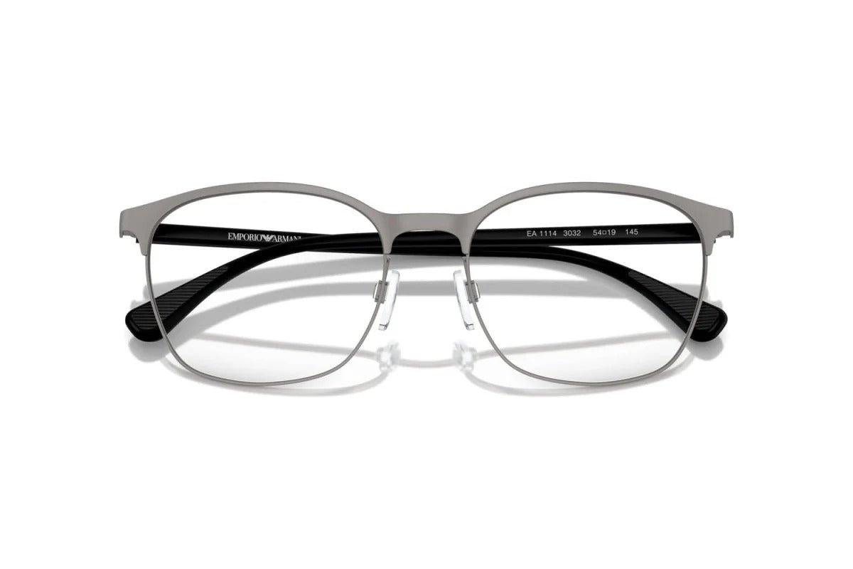 OCCHIALE DA VISTA UOMO | EMPORIO ARMANI EA 1114 - 3032 CANNA DI FUCILE OPACO - CALIBRO 54