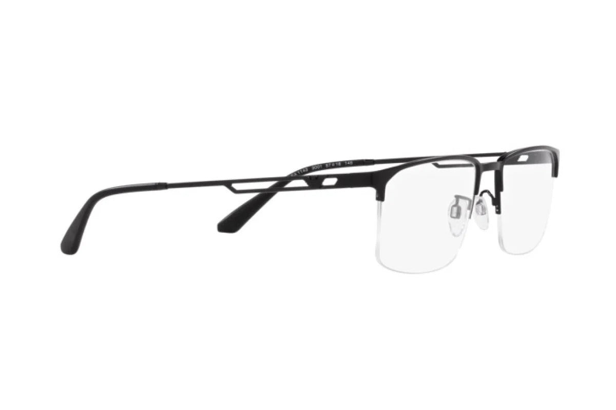 OCCHIALE DA VISTA UOMO | EMPORIO ARMANI EA 1143 - 3001 NERO OPACO - CALIBRO 55
