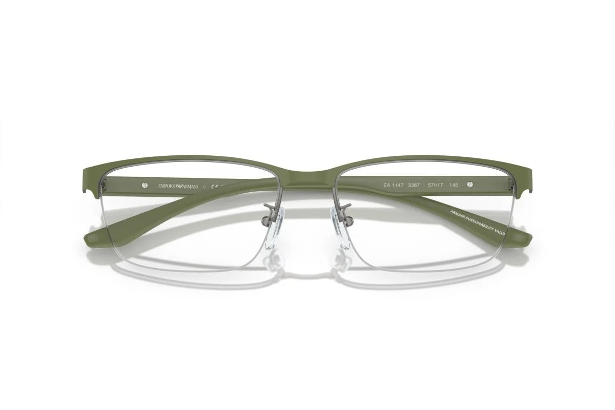 OCCHIALE DA VISTA UOMO | EMPORIO ARMANI EA 1147 - 3367 - CALIBRO 57