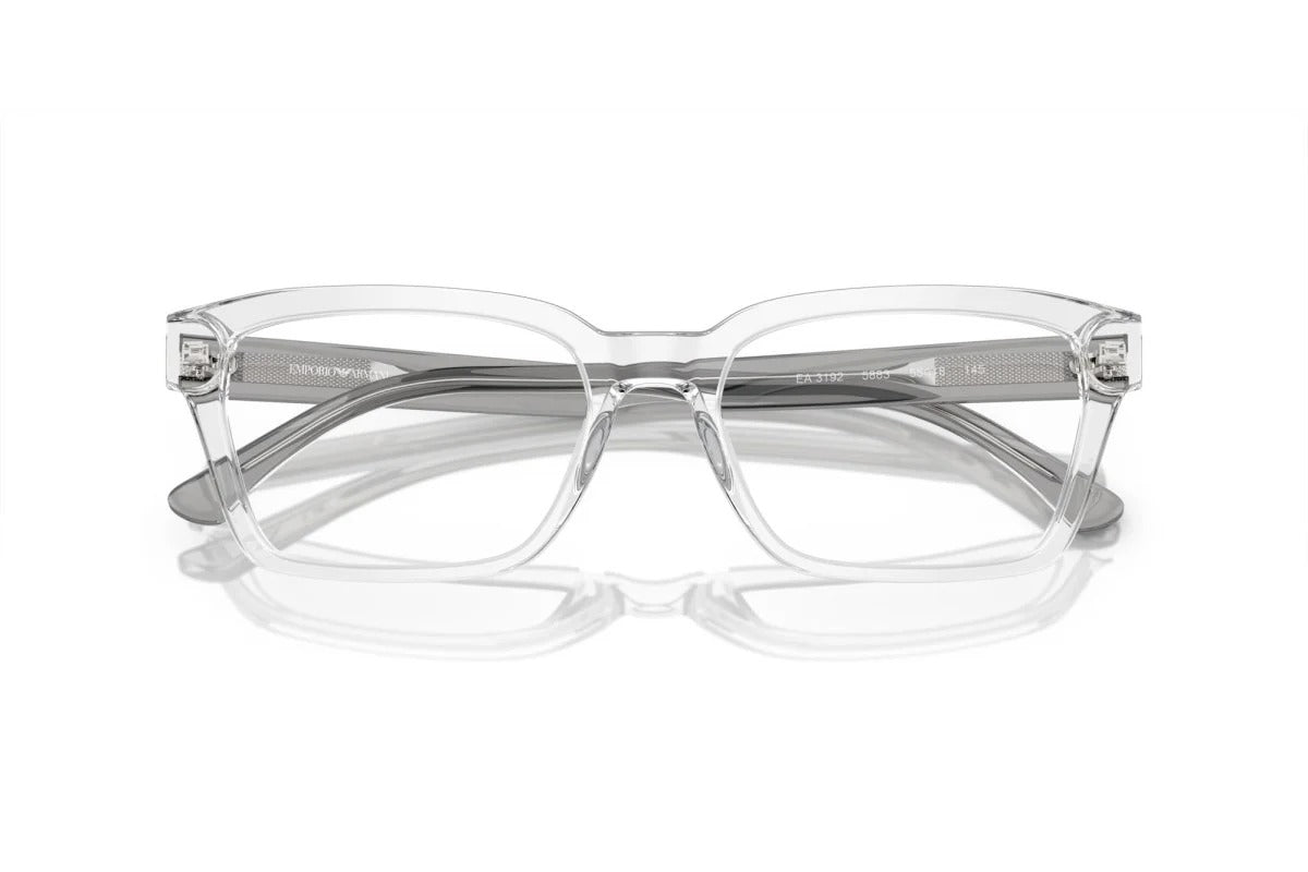 OCCHIALE DA VISTA UOMO | EMPORIO ARMANI EA 3192 - 5883 CRISTALLO LUCIDO - CALIBRO 55
