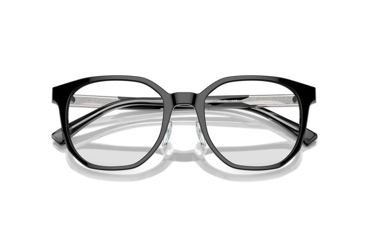 EMPORIO ARMANI - 5017 NERO LUCIDO | OCCHIALE DA VISTA UOMO - EA 3241D CALIBRO 52