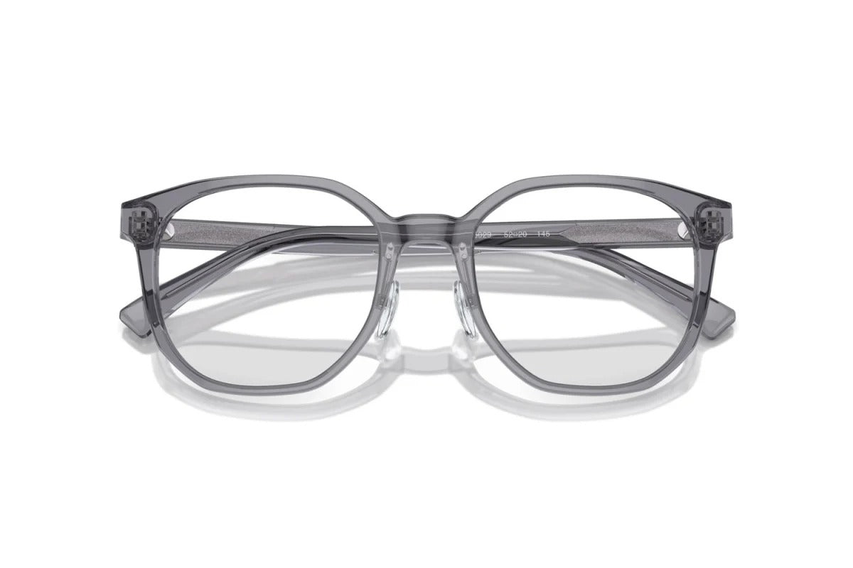 EMPORIO ARMANI - 5029 GRIGIO TRASPARENTE LUCIDO | OCCHIALE DA VISTA UOMO - EA 3241D CALIBRO 52