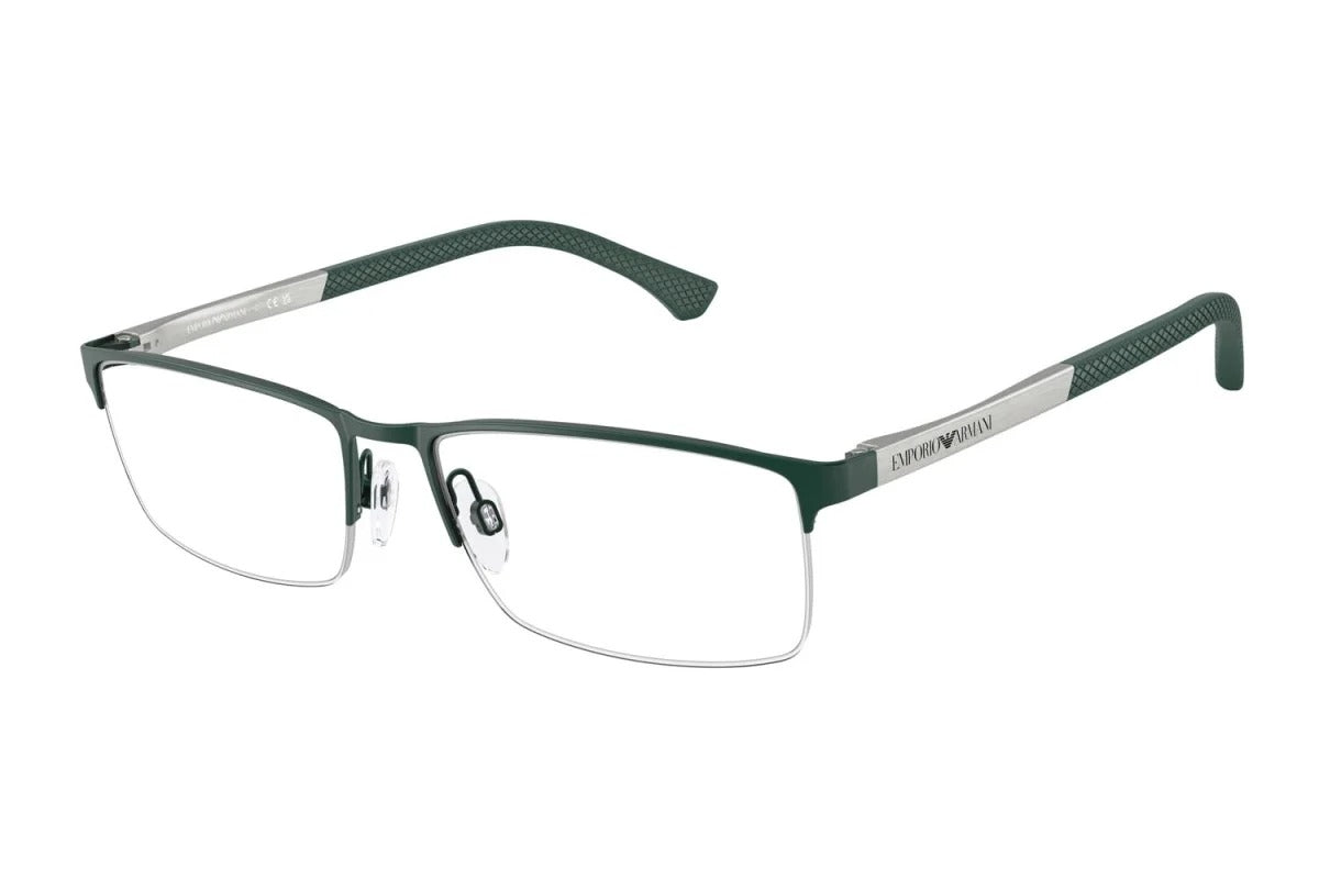 OCCHIALE DA VISTA UOMO | EMPORIO ARMANI EA 1041 - 3017 VERDE OPACO - CALIBRO 55