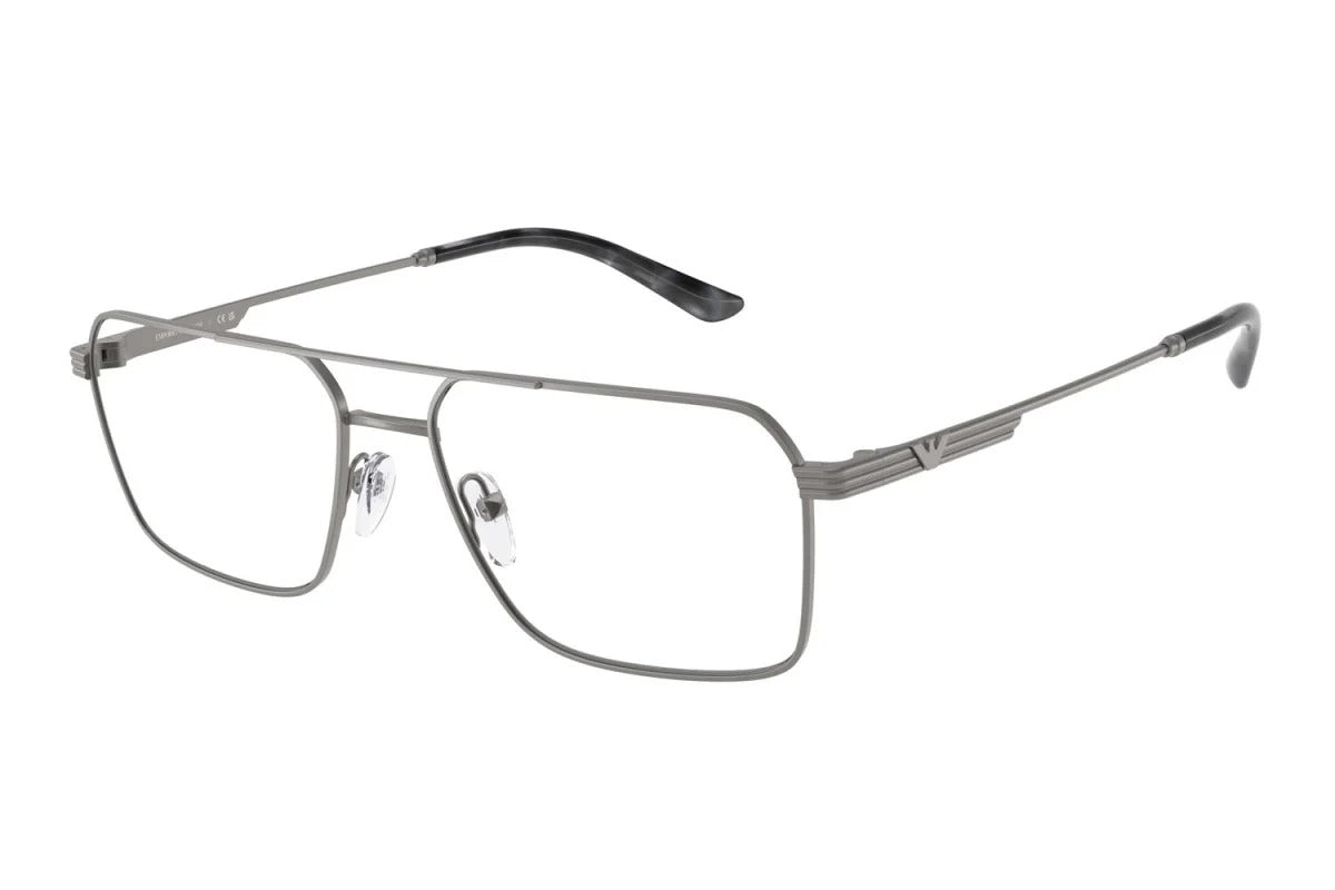 EMPORIO ARMANI - 3003 CANNA DI FUCILE OPACA | OCCHIALE DA VISTA UOMO - EA 1166 CALIBRO 57
