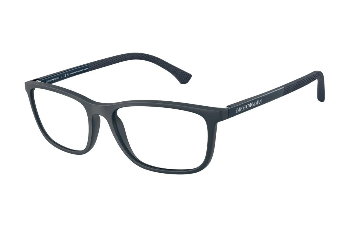 OCCHIALE DA VISTA UOMO | EMPORIO ARMANI EA 3069 - 6189 BLU OPACO - CALIBRO 55