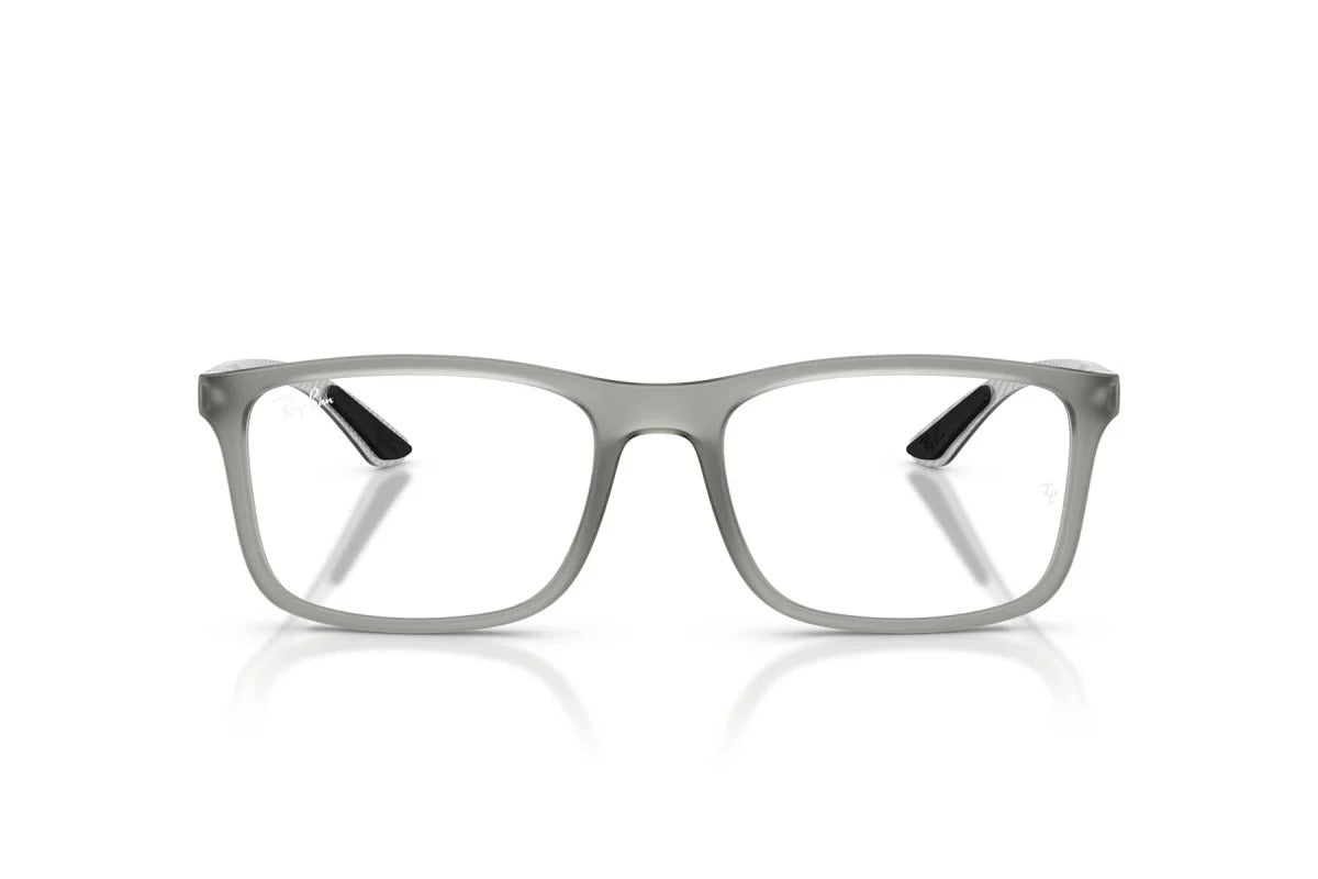 OCCHIALE DA VISTA UNISEX | RAY-BAN RX 8908 - 5244 GRIGIO TRASPARENTE OPACO - CALIBRO 53