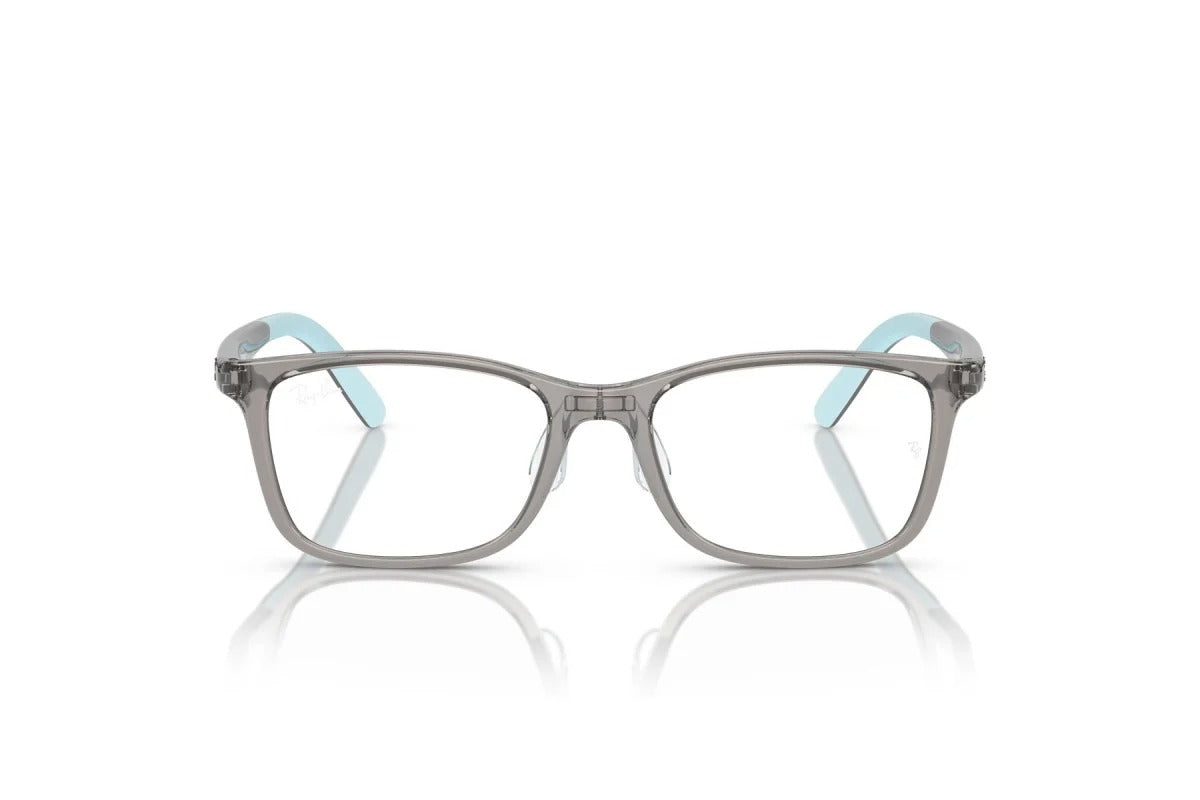 OCCHIALE DA VISTA BAMBINO UNISEX | RAY-BAN JUNIOR RY 1626D - 3908 GRIGIO TRASPARENTE - CALIBRO 47