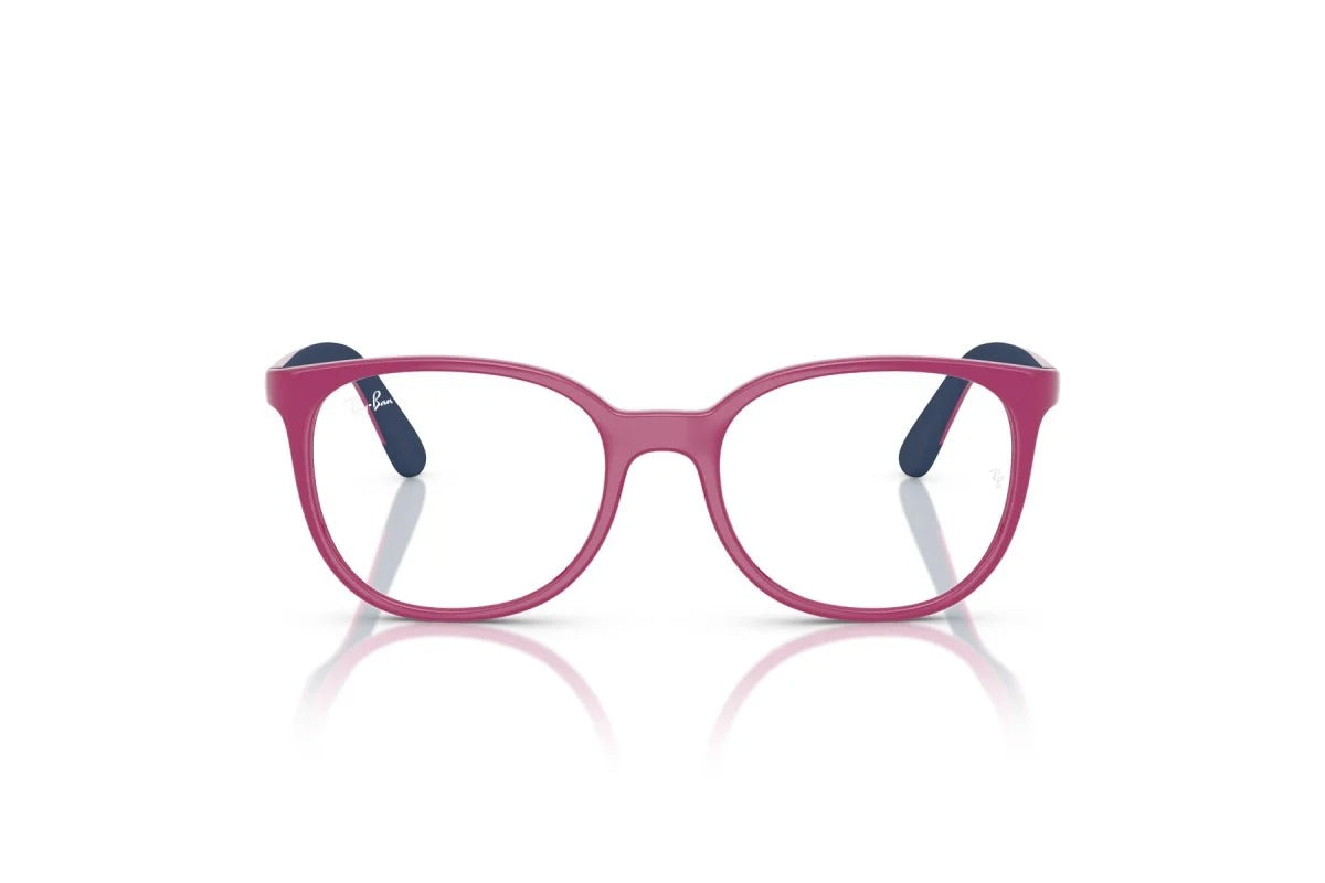 OCCHIALE DA VISTA BAMBINO UNISEX | RAY-BAN JUNIOR RY 1631 - 7508 FUCSIA/BLU GOMMA - CALIBRO 47
