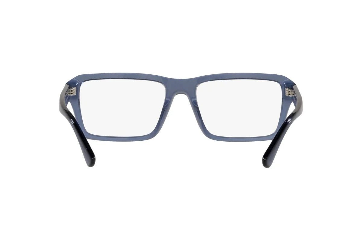 OCCHIALE DA VISTA UOMO | EMPORIO ARMANI EA 3206 - 5072 BLU TRASPARENTE LUCIDO - CALIBRO 54