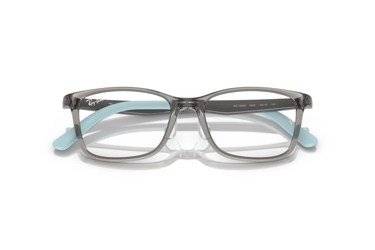 OCCHIALE DA VISTA BAMBINO UNISEX | RAY-BAN JUNIOR RY 1626D - 3908 GRIGIO TRASPARENTE - CALIBRO 47