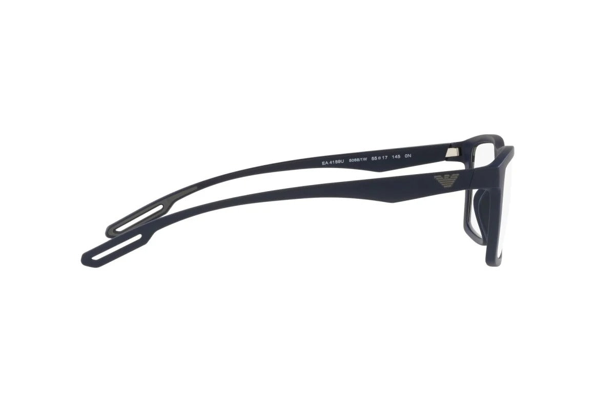 OCCHIALE DA VISTA UOMO | EMPORIO ARMANI EA 4189U - 50881W BLU OPACO - CALIBRO 55
