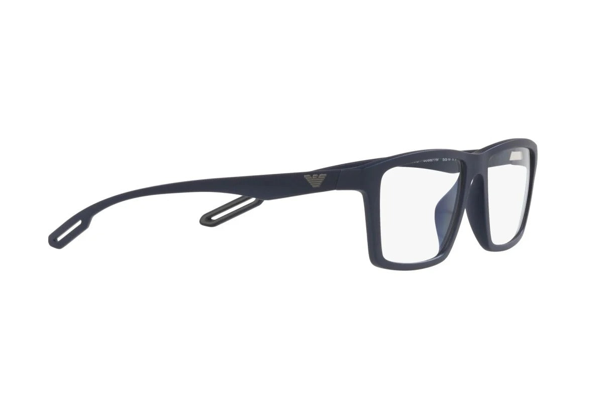 OCCHIALE DA VISTA UOMO | EMPORIO ARMANI EA 4189U - 50881W BLU OPACO - CALIBRO 55