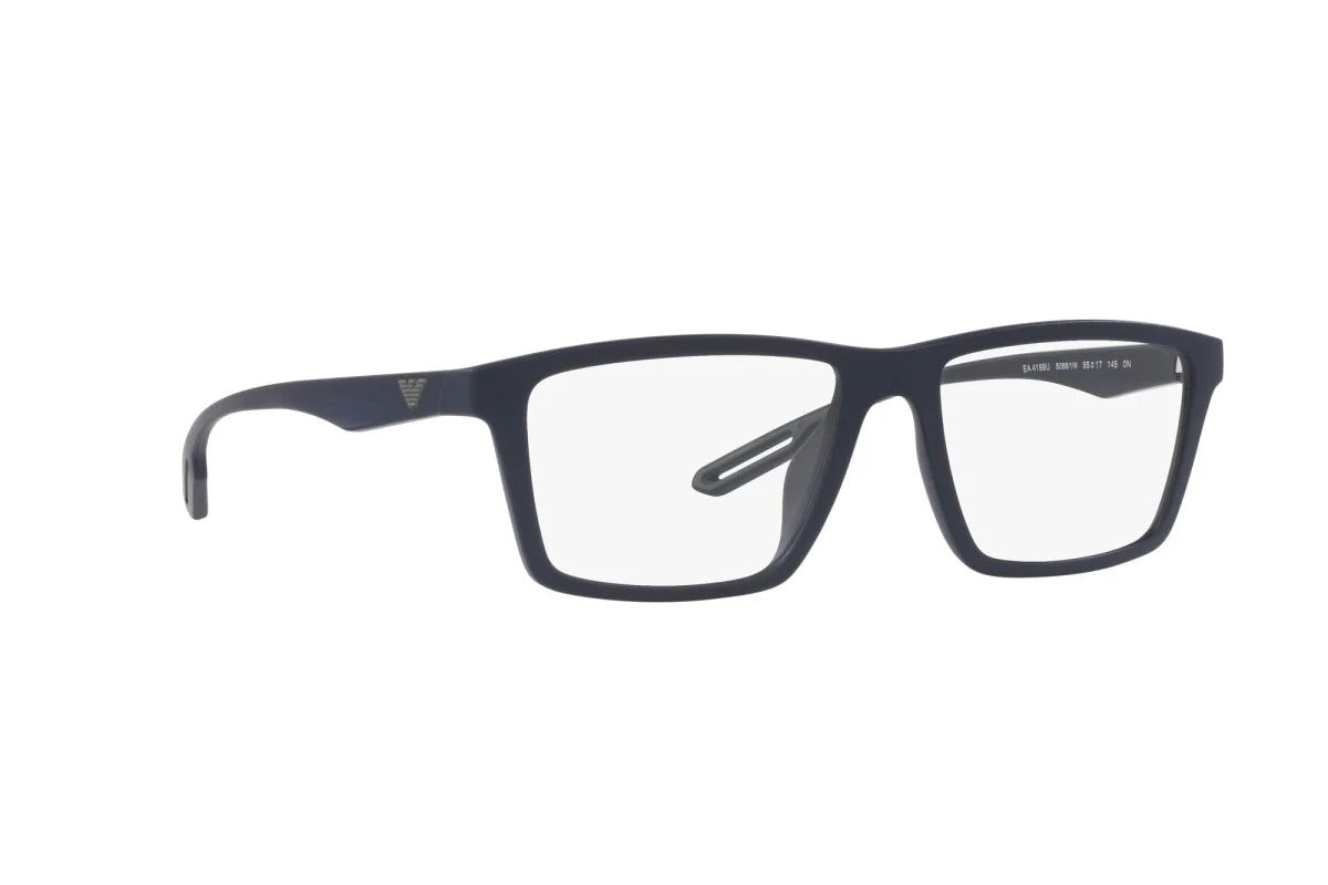 OCCHIALE DA VISTA UOMO | EMPORIO ARMANI EA 4189U - 50881W BLU OPACO - CALIBRO 55