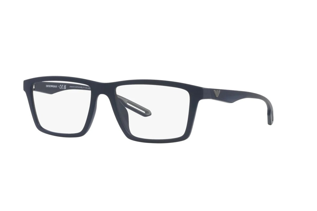 OCCHIALE DA VISTA UOMO | EMPORIO ARMANI EA 4189U - 50881W BLU OPACO - CALIBRO 55