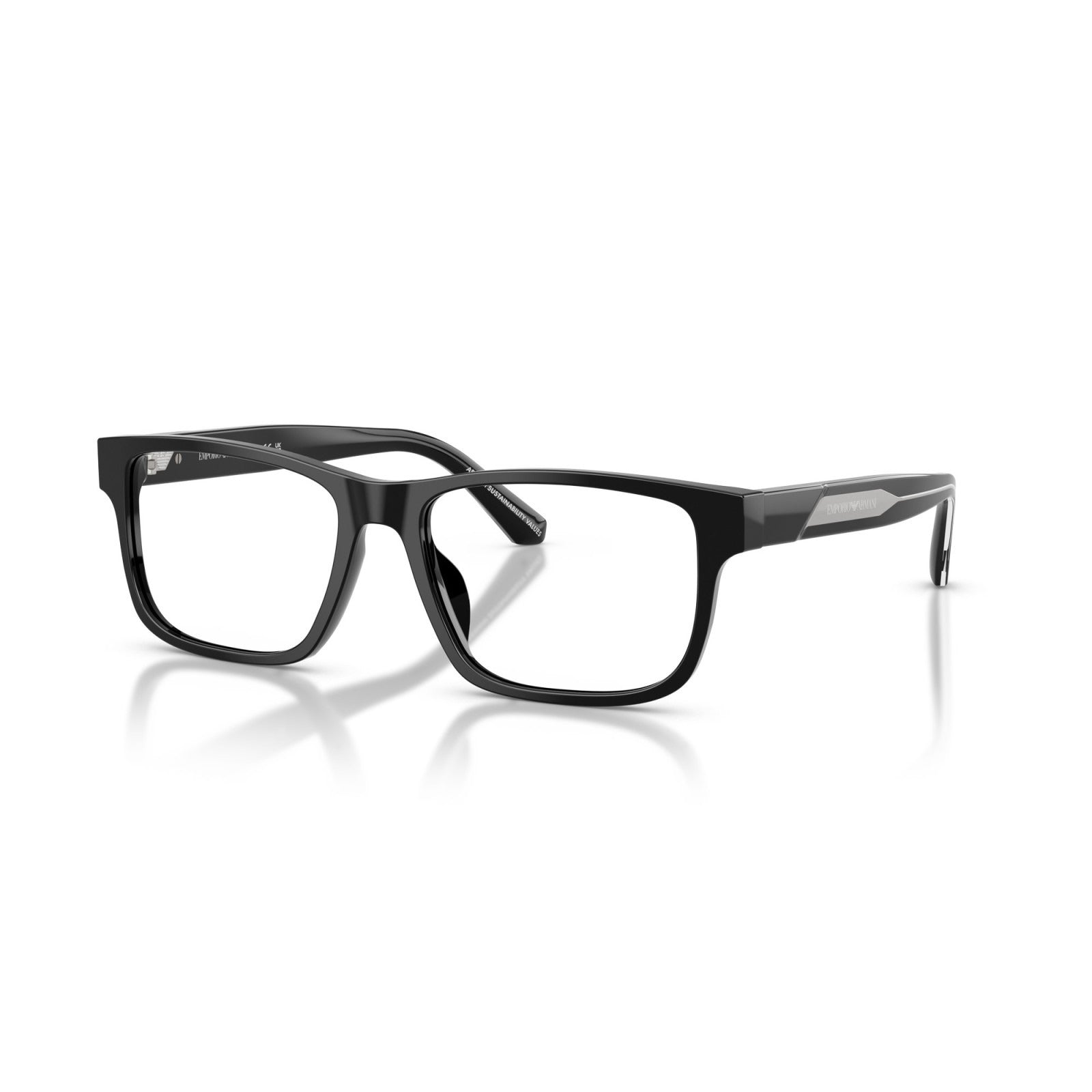 OCCHIALE DA VISTA UOMO | EMPORIO ARMANI EA 3265U - 5017 NERO LUCIDO - CALIBRO 56