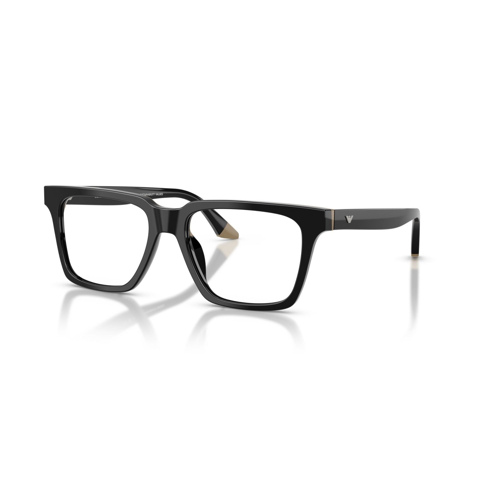 OCCHIALE DA VISTA UOMO | EMPORIO ARMANI EA 3272U - 6313 NERO/BEIGE - CALIBRO 52
