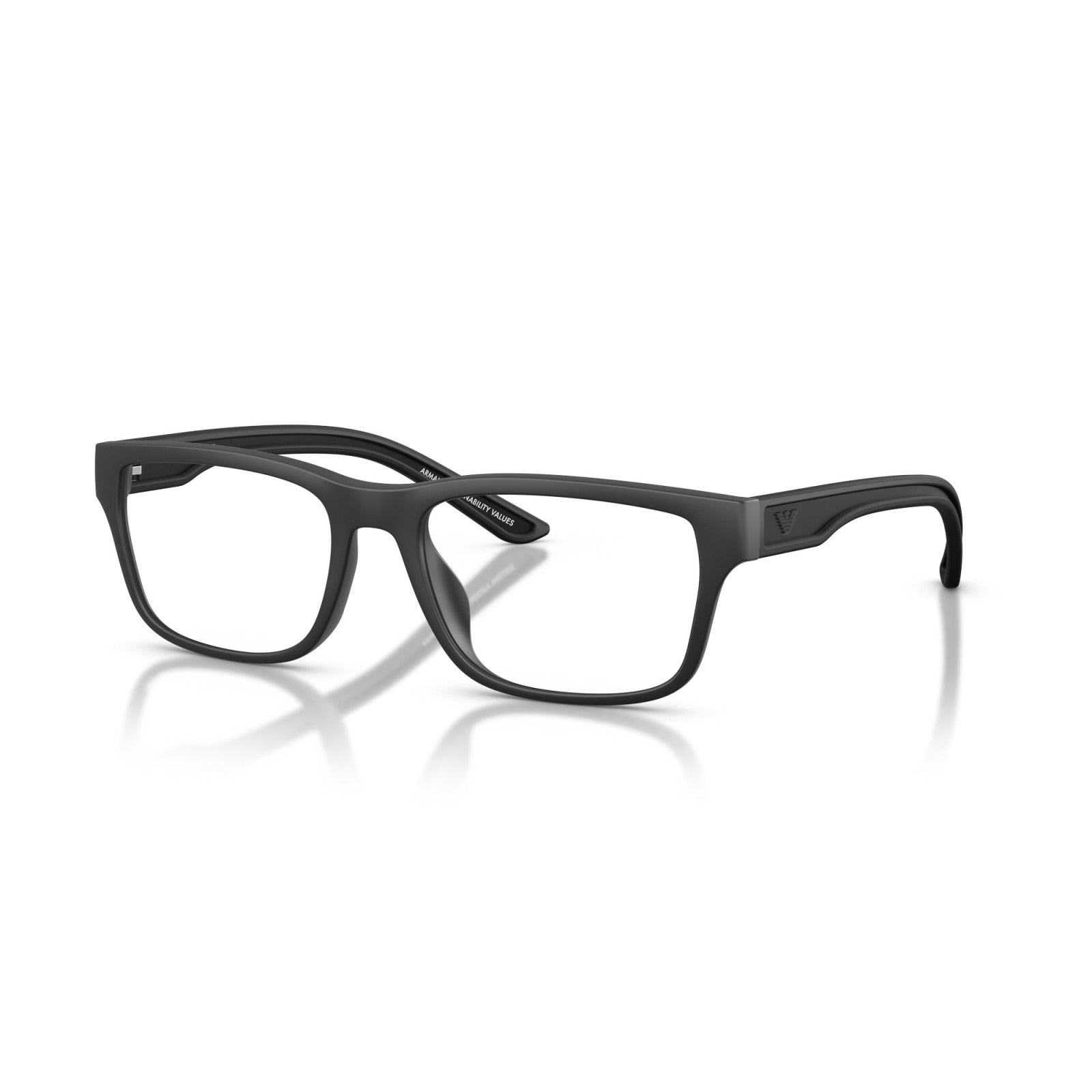 OCCHIALE DA VISTA UOMO | EMPORIO ARMANI EA 3276U - 5001 NERO OPACO GOMMATO - CALIBRO 54