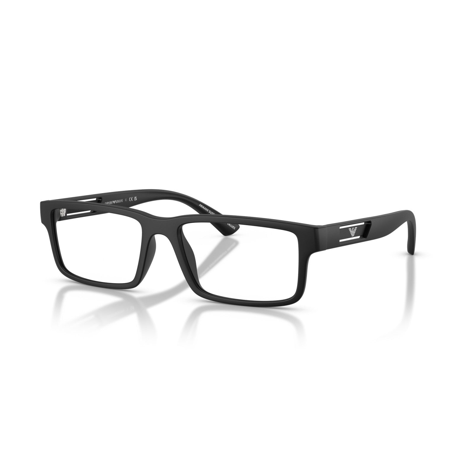 OCCHIALE DA VISTA UOMO | EMPORIO ARMANI EA 3278 - 5001 NERO OPACO - CALIBRO 55