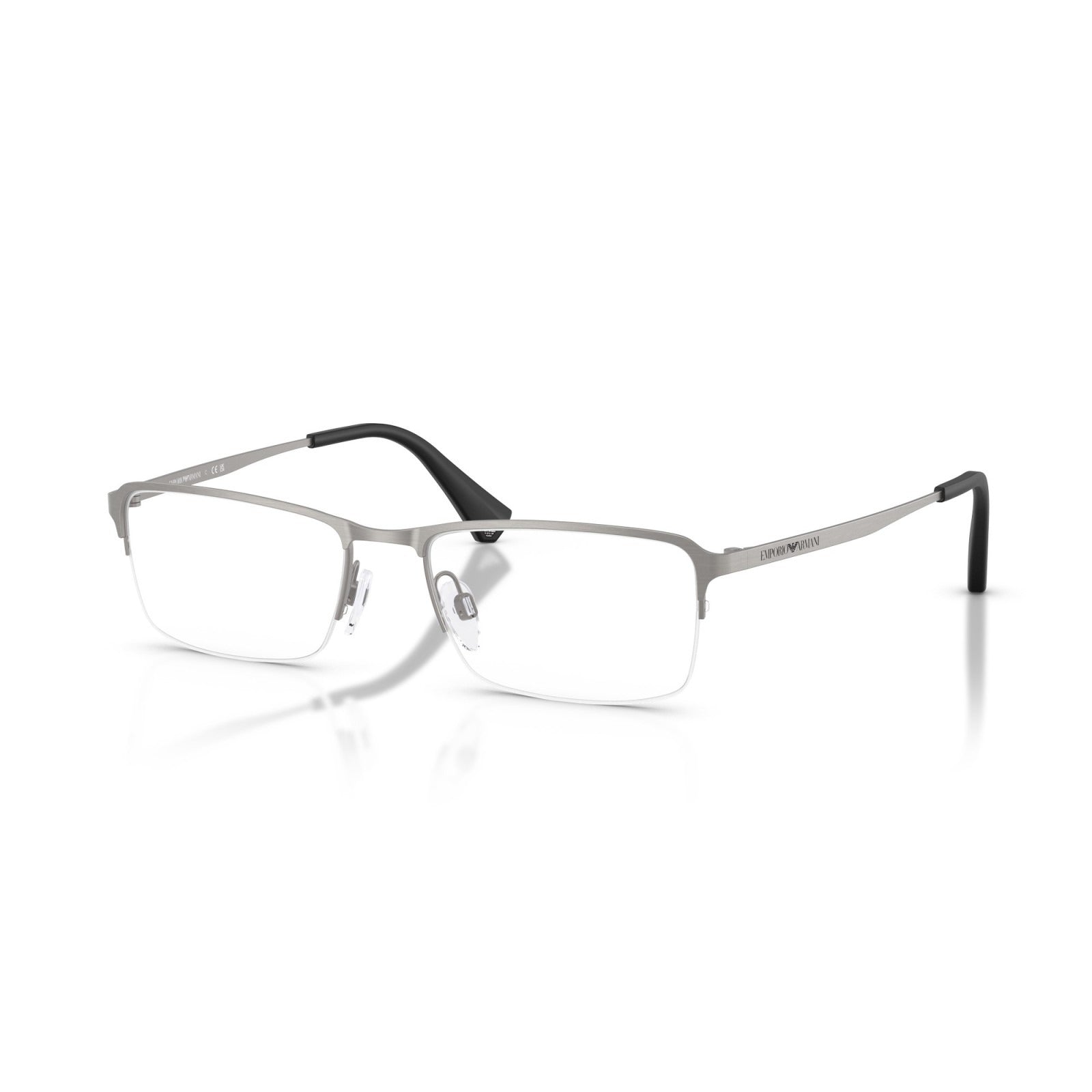OCCHIALE DA VISTA UOMO | EMPORIO ARMANI EA 1044TD - 3032 CANNA DI FUCILE SPAZZOLATA - CALIBRO 55