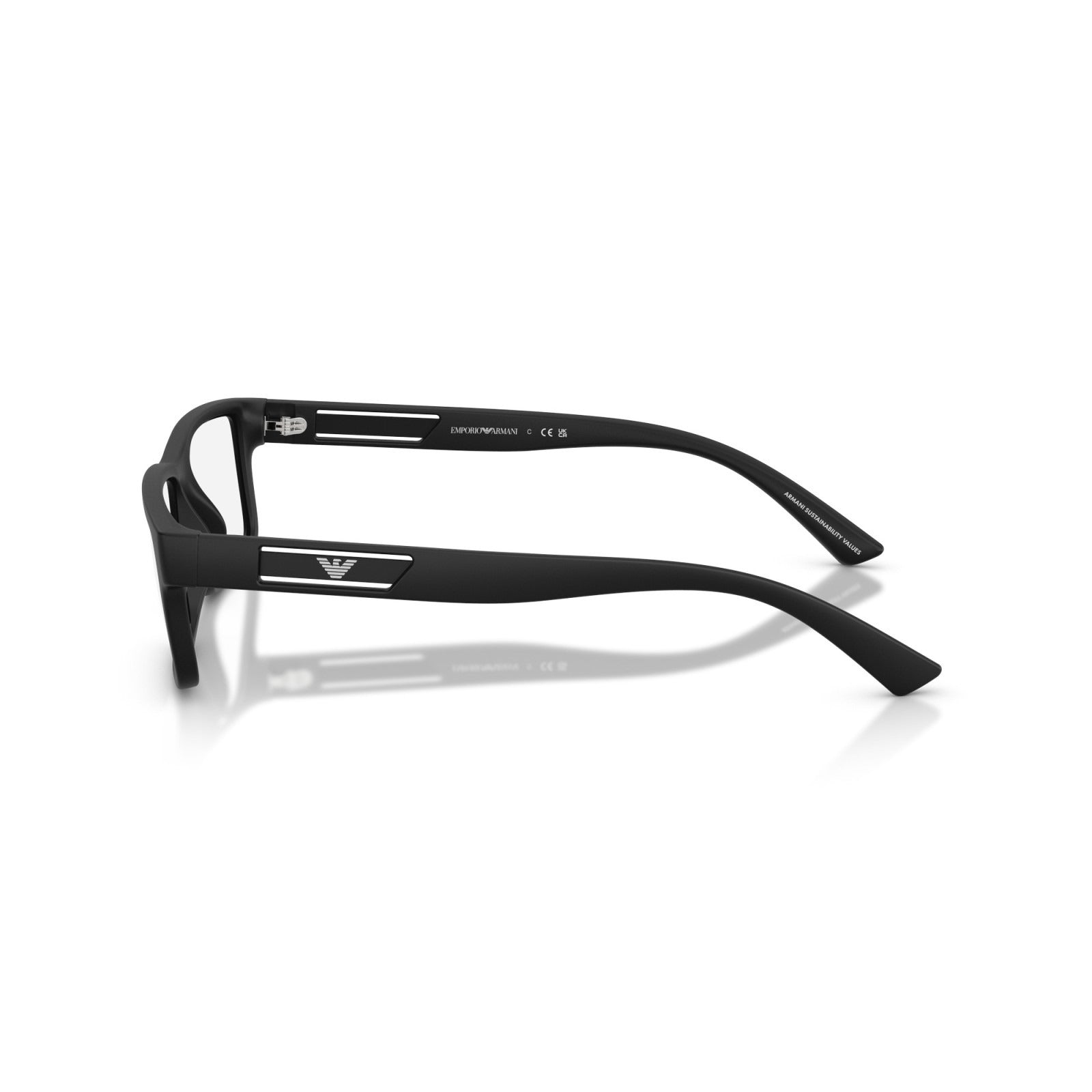 OCCHIALE DA VISTA UOMO | EMPORIO ARMANI EA 3278 - 5001 NERO OPACO - CALIBRO 55