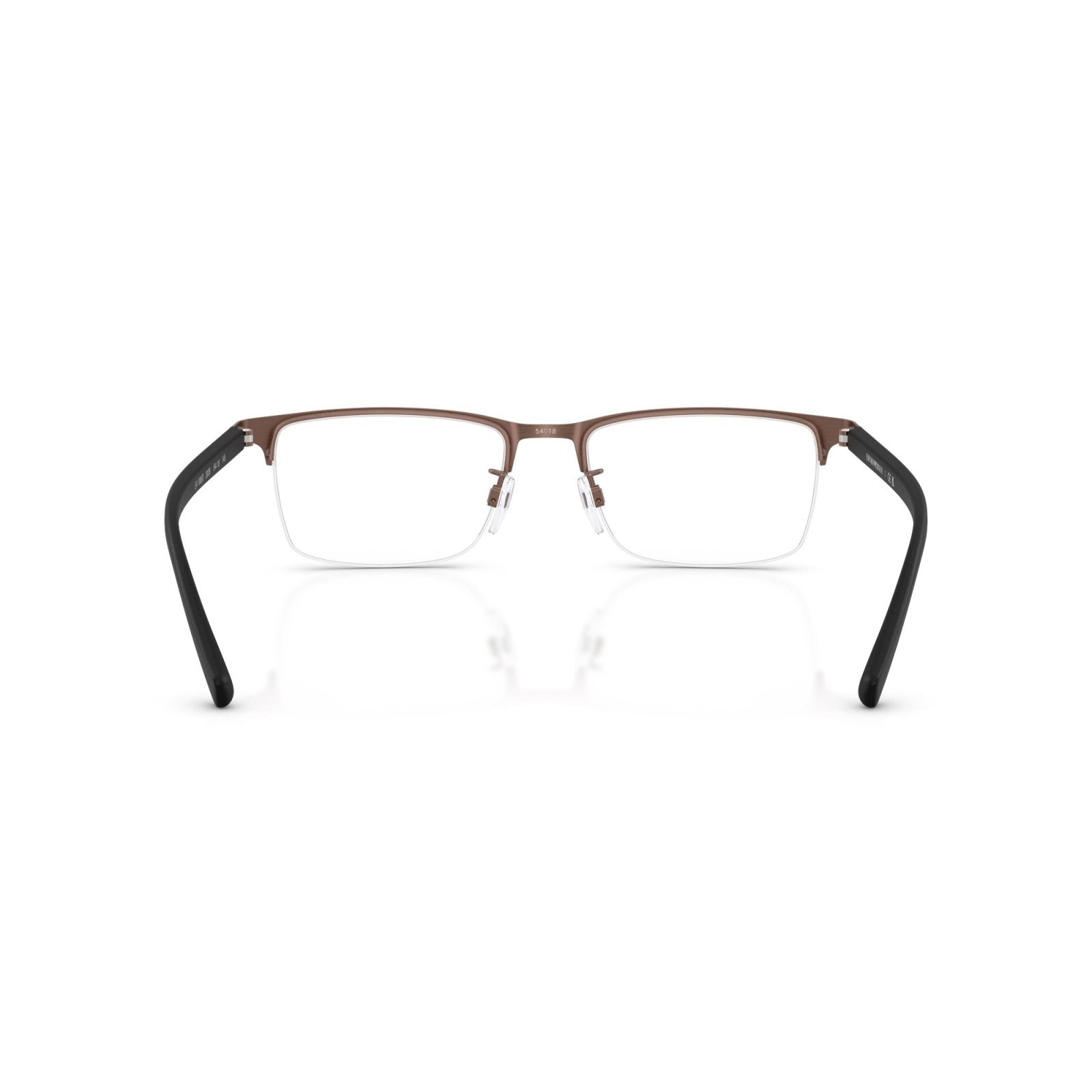 OCCHIALE DA VISTA UOMO | EMPORIO ARMANI EA 1085D - 3039 BRONZO SPAZZOLATO OPACO - CALIBRO 54