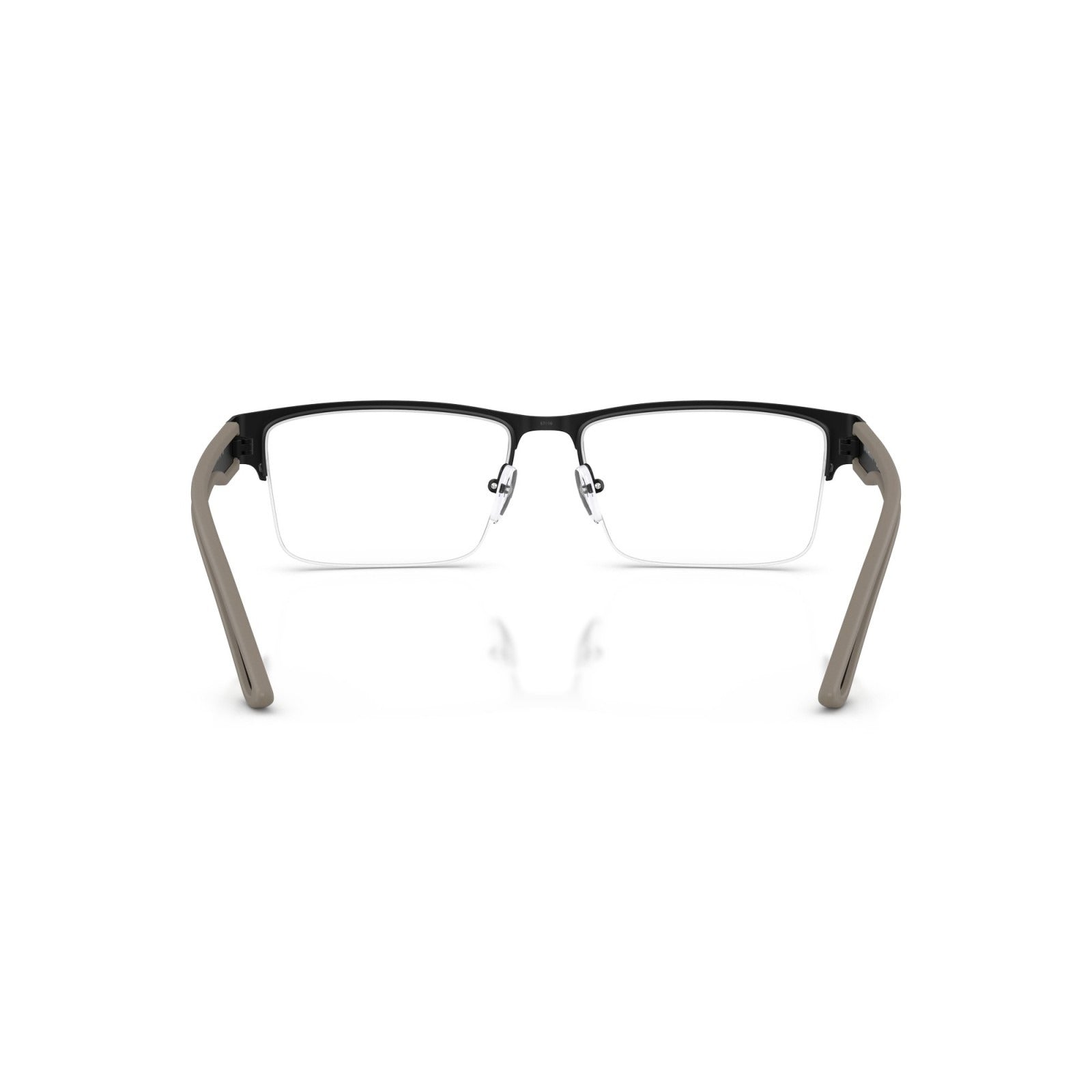 OCCHIALE DA VISTA UOMO | EMPORIO ARMANI EA 1182 - 3001 NERO OPACO GOMMATO - CALIBRO 57