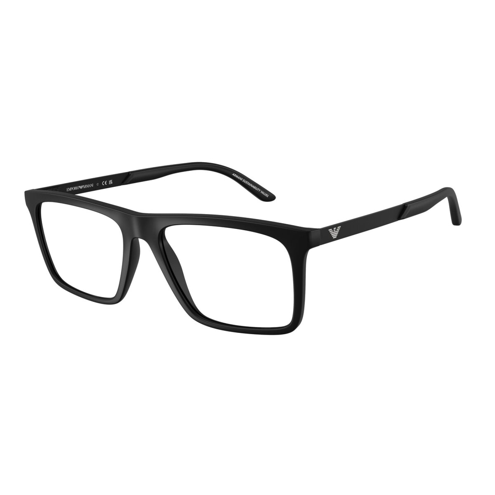OCCHIALE DA VISTA UOMO | EMPORIO ARMANI EA 3253 - 5001 NERO OPACO - CALIBRO 55