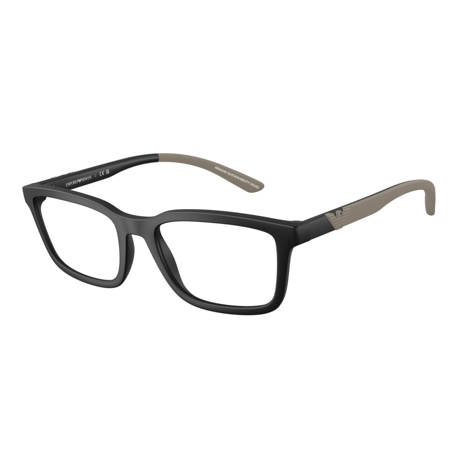OCCHIALE DA VISTA UOMO | EMPORIO ARMANI EA 3259 - 5001 NERO OPACO - CALIBRO 56