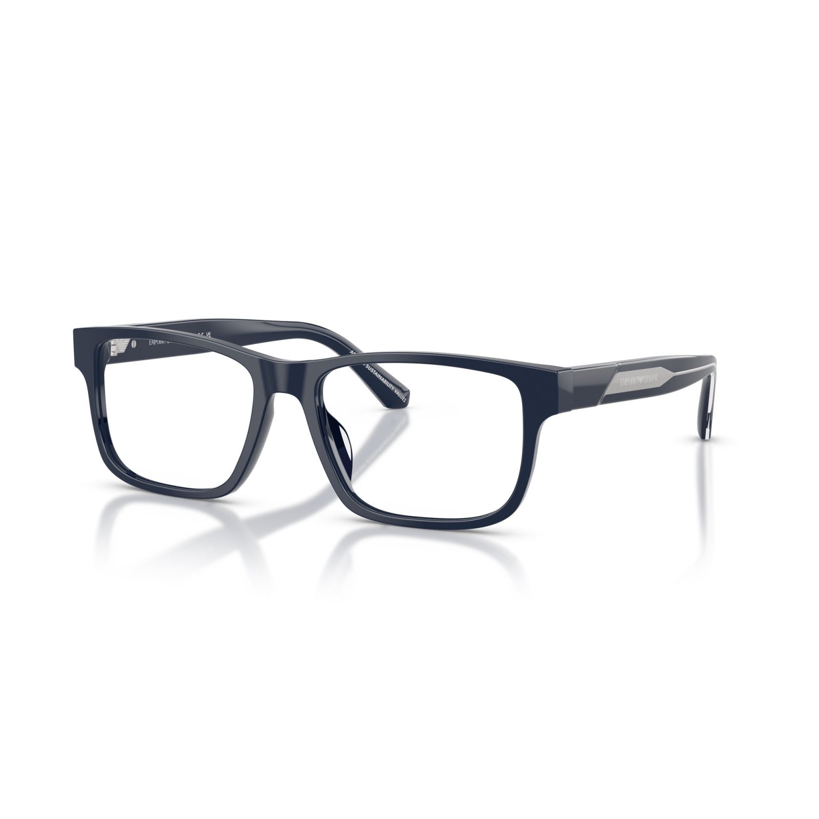 OCCHIALE DA VISTA UOMO | EMPORIO ARMANI EA 3265U - 6039 BLU BRILLANTE - CALIBRO 56
