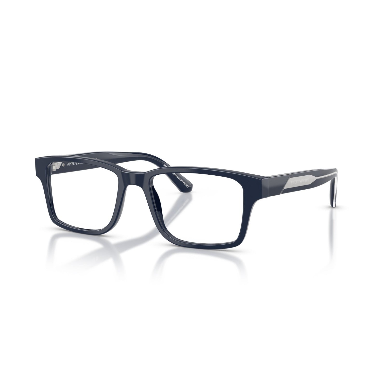 OCCHIALE DA VISTA UOMO | EMPORIO ARMANI EA 3271 - 6039 BLU BRILLANTE - CALIBRO 54
