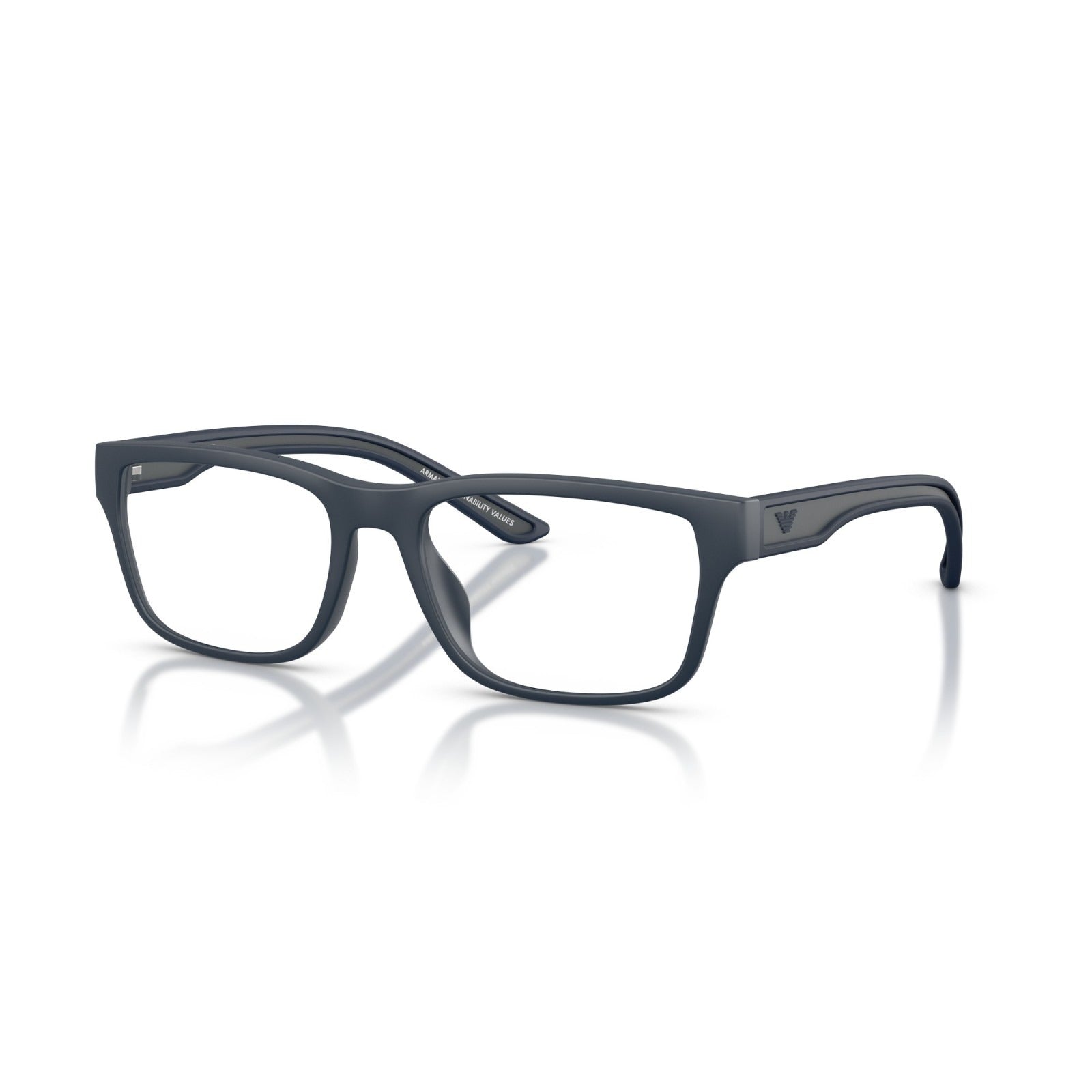 OCCHIALE DA VISTA UOMO | EMPORIO ARMANI EA 3276U - 6185 BLU OPACO GOMMATO - CALIBRO 56