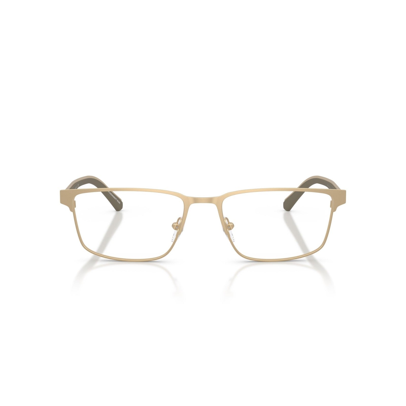 OCCHIALE DA VISTA UOMO | EMPORIO ARMANI EA 1175 - 3002 ORO PALLIDO OPACO - CALIBRO 56