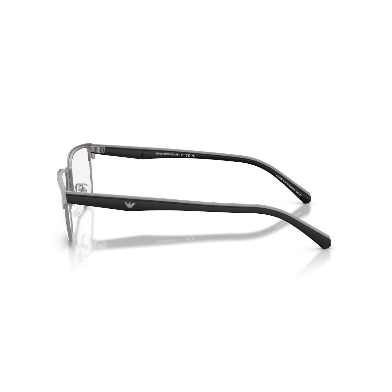 OCCHIALE DA VISTA UOMO | EMPORIO ARMANI EA 1175 - 3003 CANNA DI FUCILE OPACA - CALIBRO 56