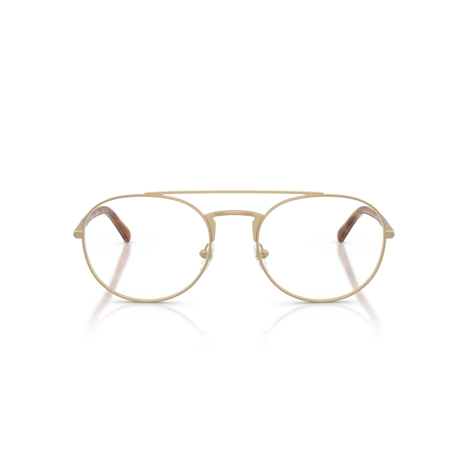 OCCHIALE DA VISTA UOMO | EMPORIO ARMANI EA 1178 - 3002 ORO PALLIDO OPACO - CALIBRO 53