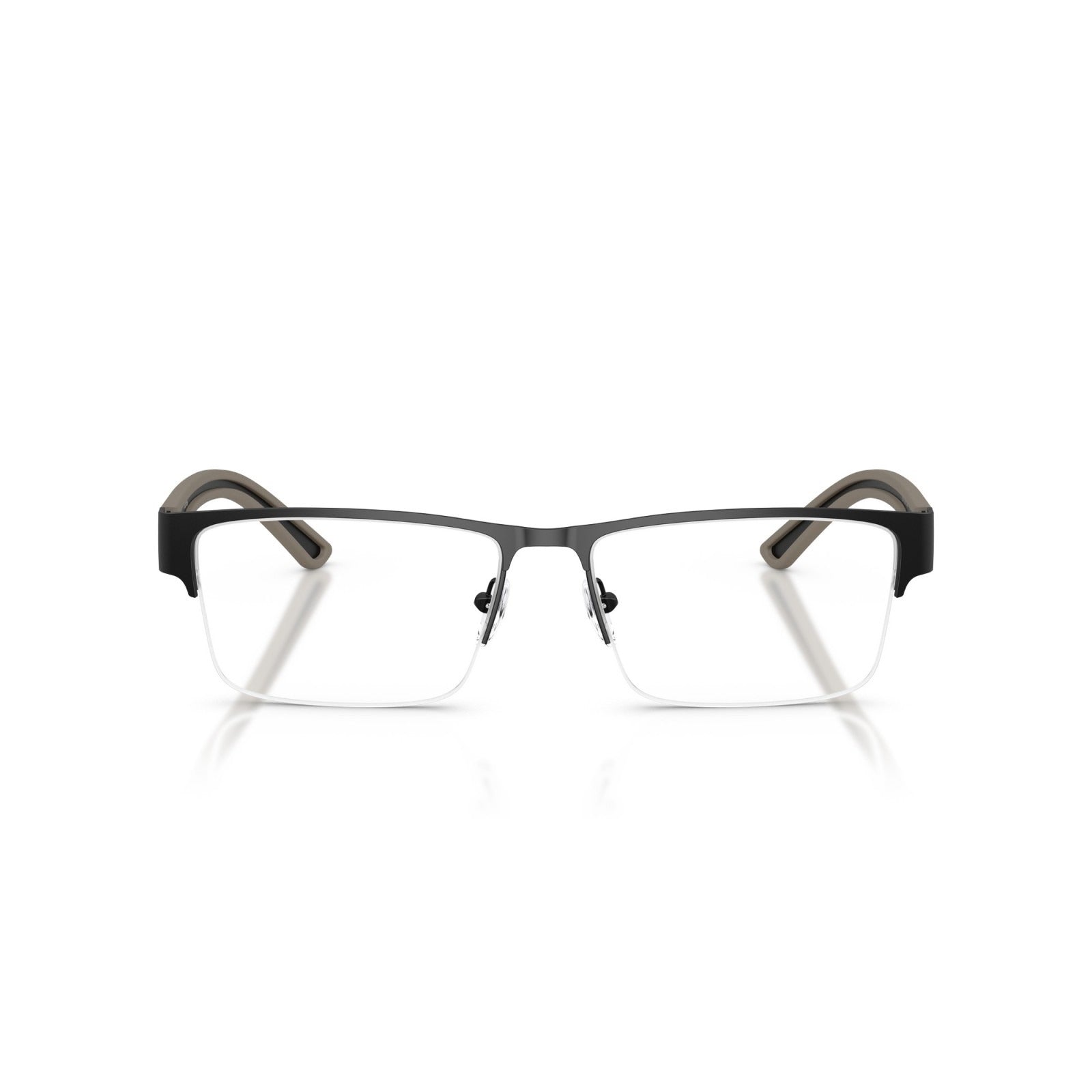 OCCHIALE DA VISTA UOMO | EMPORIO ARMANI EA 1182 - 3001 NERO OPACO GOMMATO - CALIBRO 57