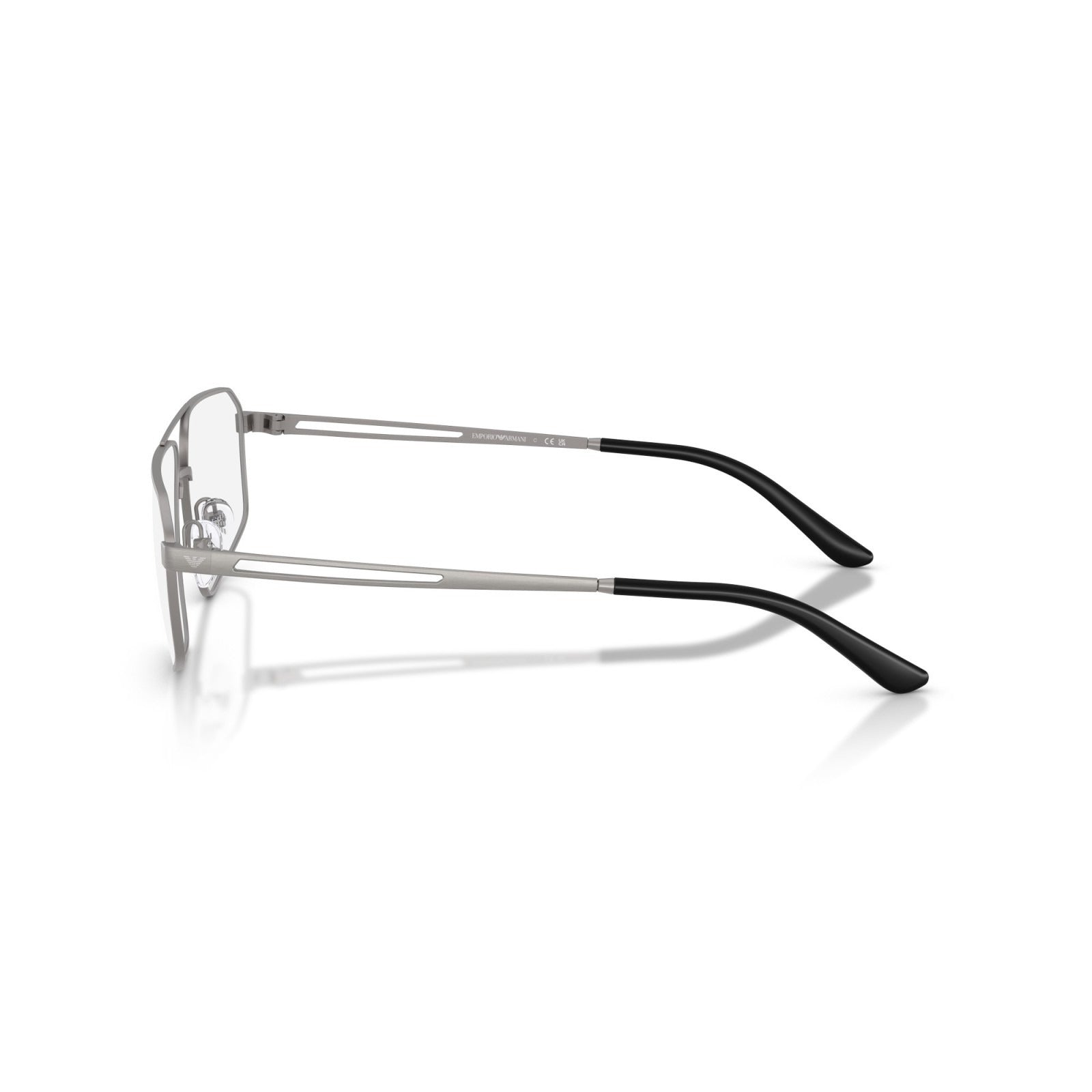 OCCHIALE DA VISTA UOMO | EMPORIO ARMANI EA 1184 - 3032 CANNA DI FUCILE OPACA SPAZZOLATA - CALIBRO 56