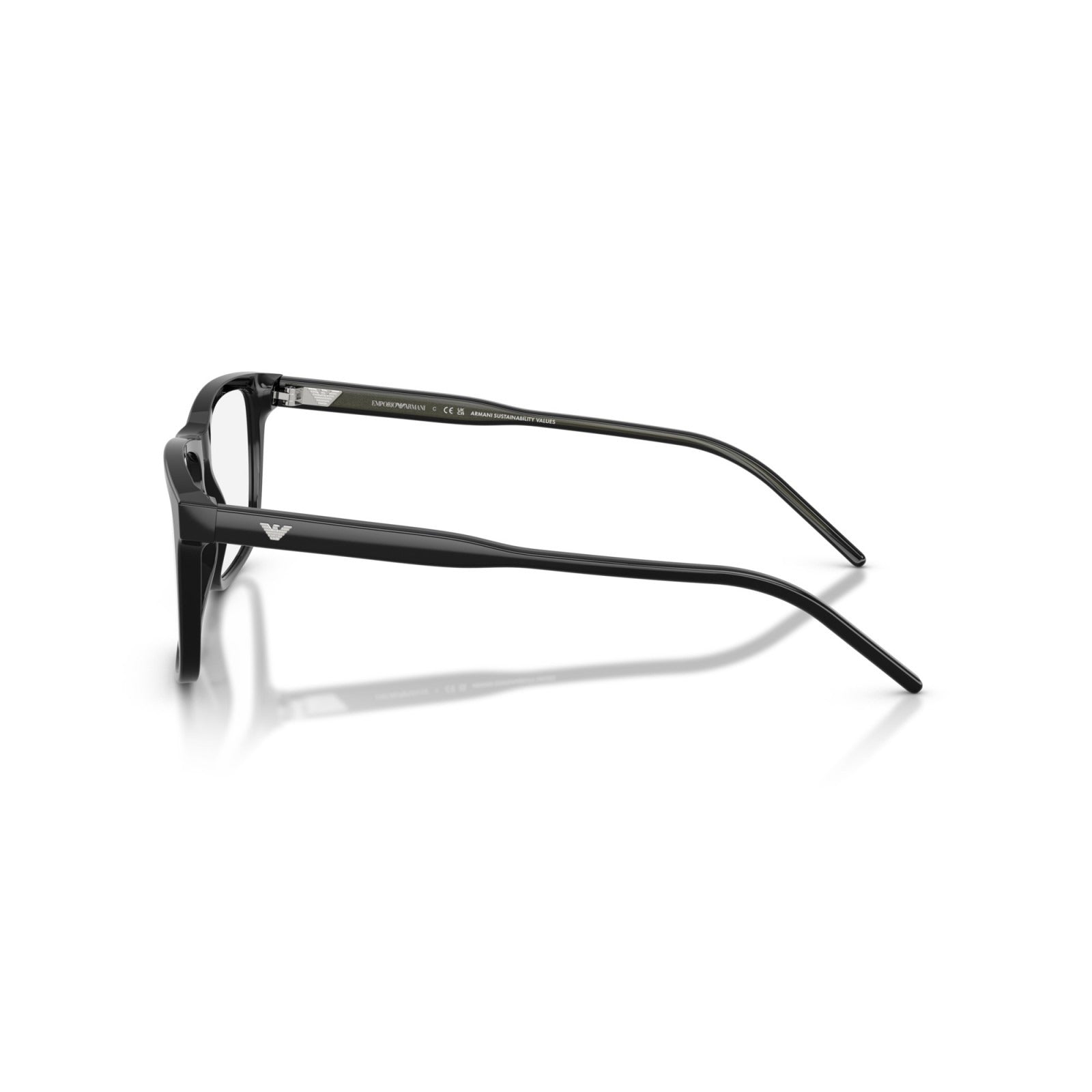 OCCHIALE DA VISTA UOMO | EMPORIO ARMANI EA 3257 - 5017 NERO LUCIDO - CALIBRO 55