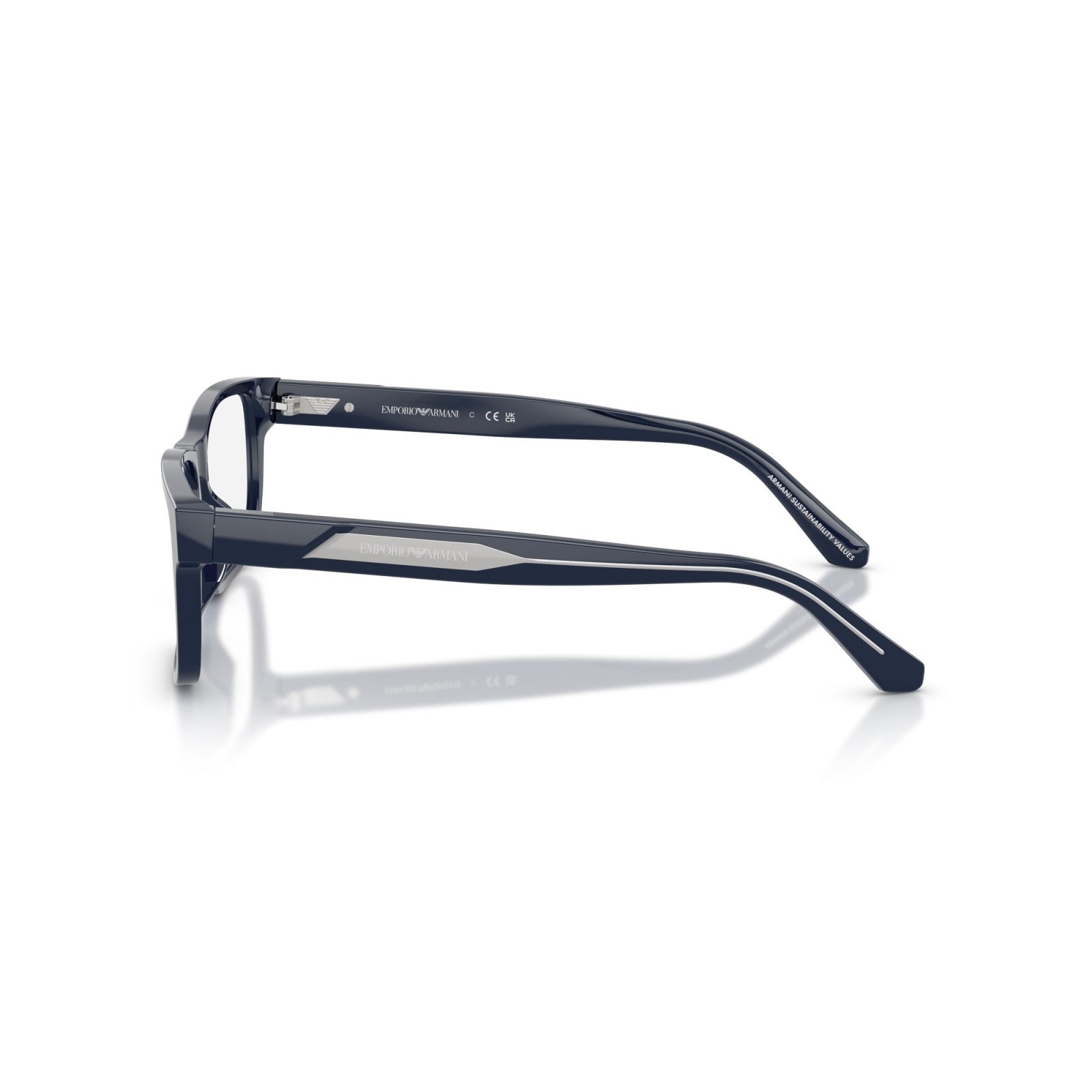 OCCHIALE DA VISTA UOMO | EMPORIO ARMANI EA 3265U - 6039 BLU BRILLANTE - CALIBRO 54