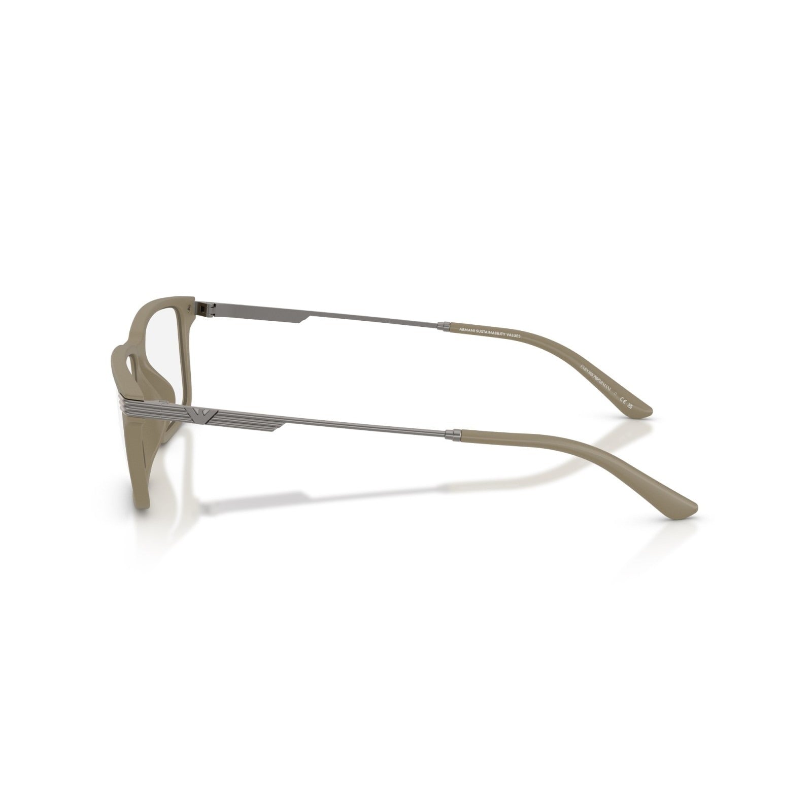 OCCHIALE DA VISTA UOMO | EMPORIO ARMANI EA 3268U - 5437 BEIGE OPACO - CALIBRO 53
