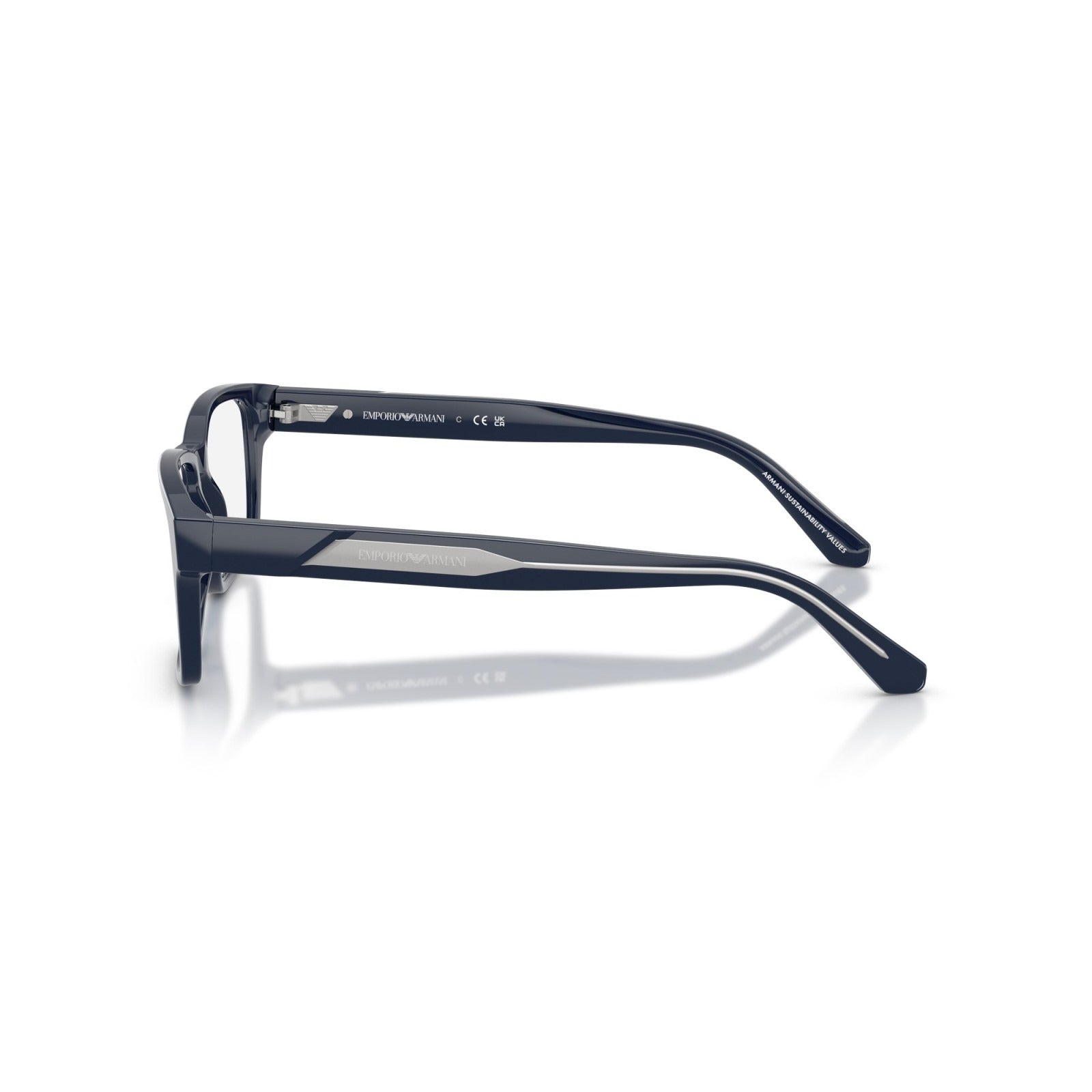 OCCHIALE DA VISTA UOMO | EMPORIO ARMANI EA 3271 - 6039 BLU BRILLANTE - CALIBRO 52