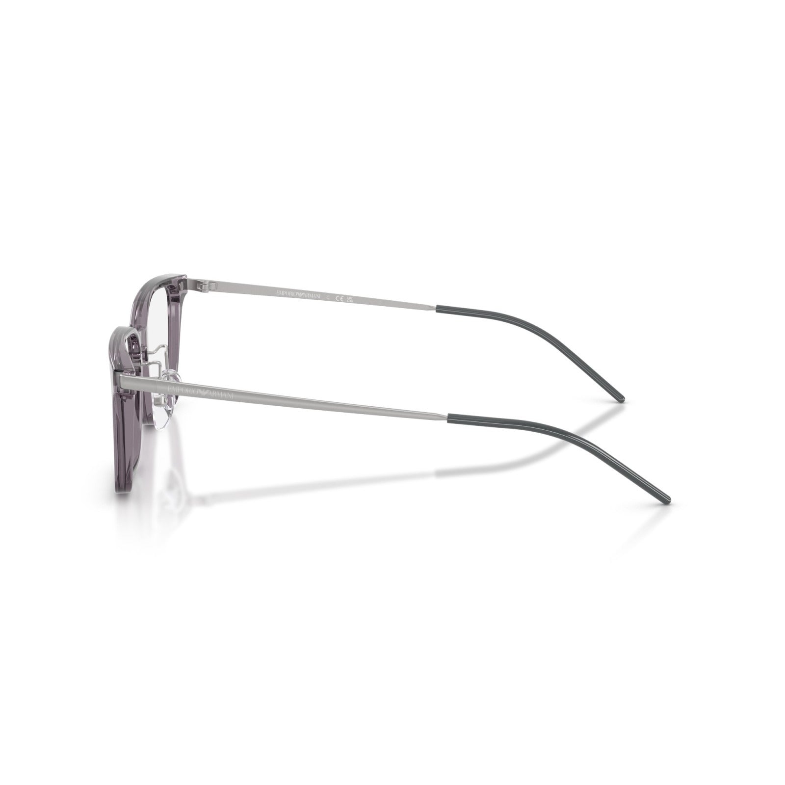 OCCHIALE DA VISTA UOMO | EMPORIO ARMANI EA 3275D - 5029 GRIGIO TRASPARENTE LUCIDO - CALIBRO 56