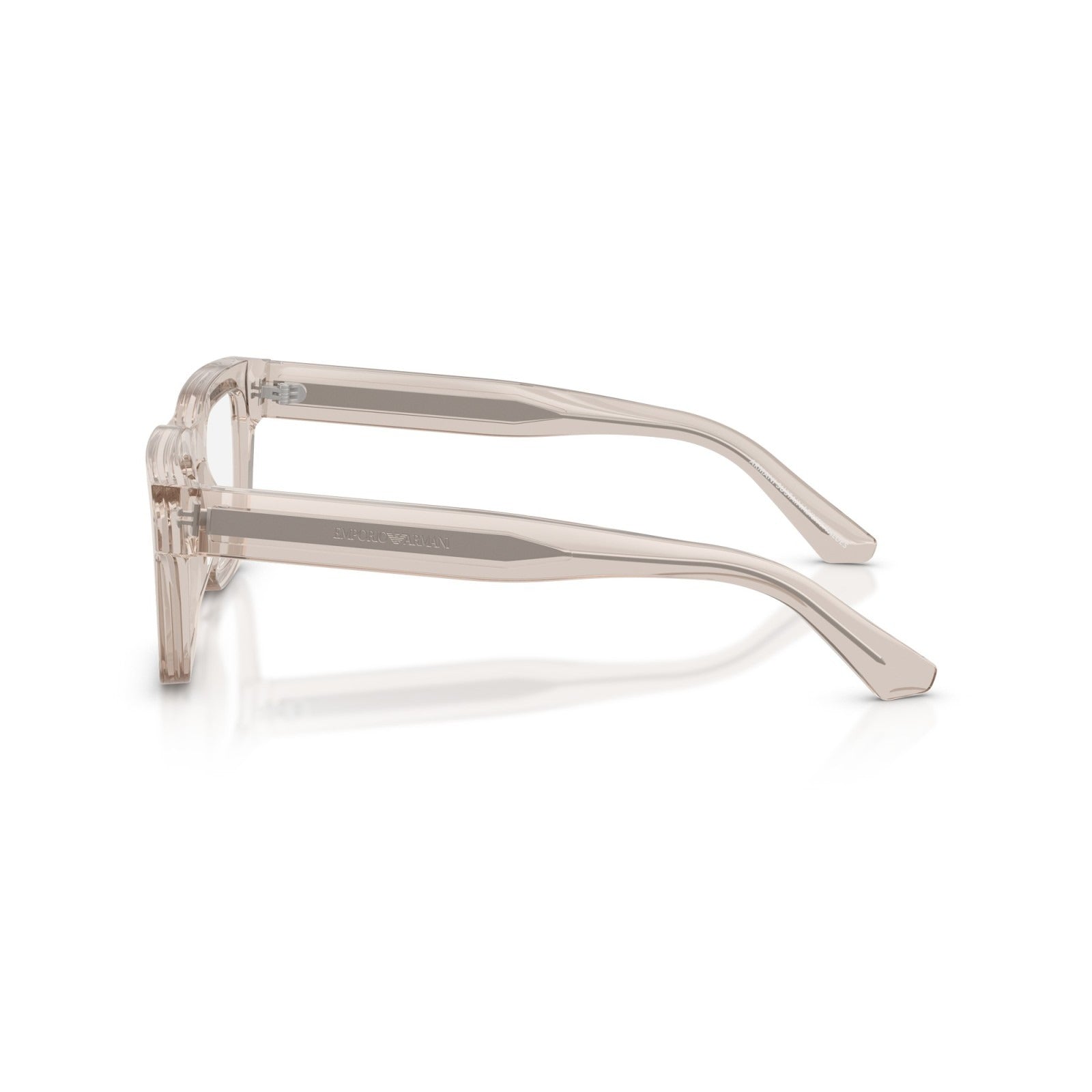 OCCHIALE DA VISTA UOMO | EMPORIO ARMANI EA 3279 - 6363 TUNDRA TRASPARENTE E LUCENTE - CALIBRO 51