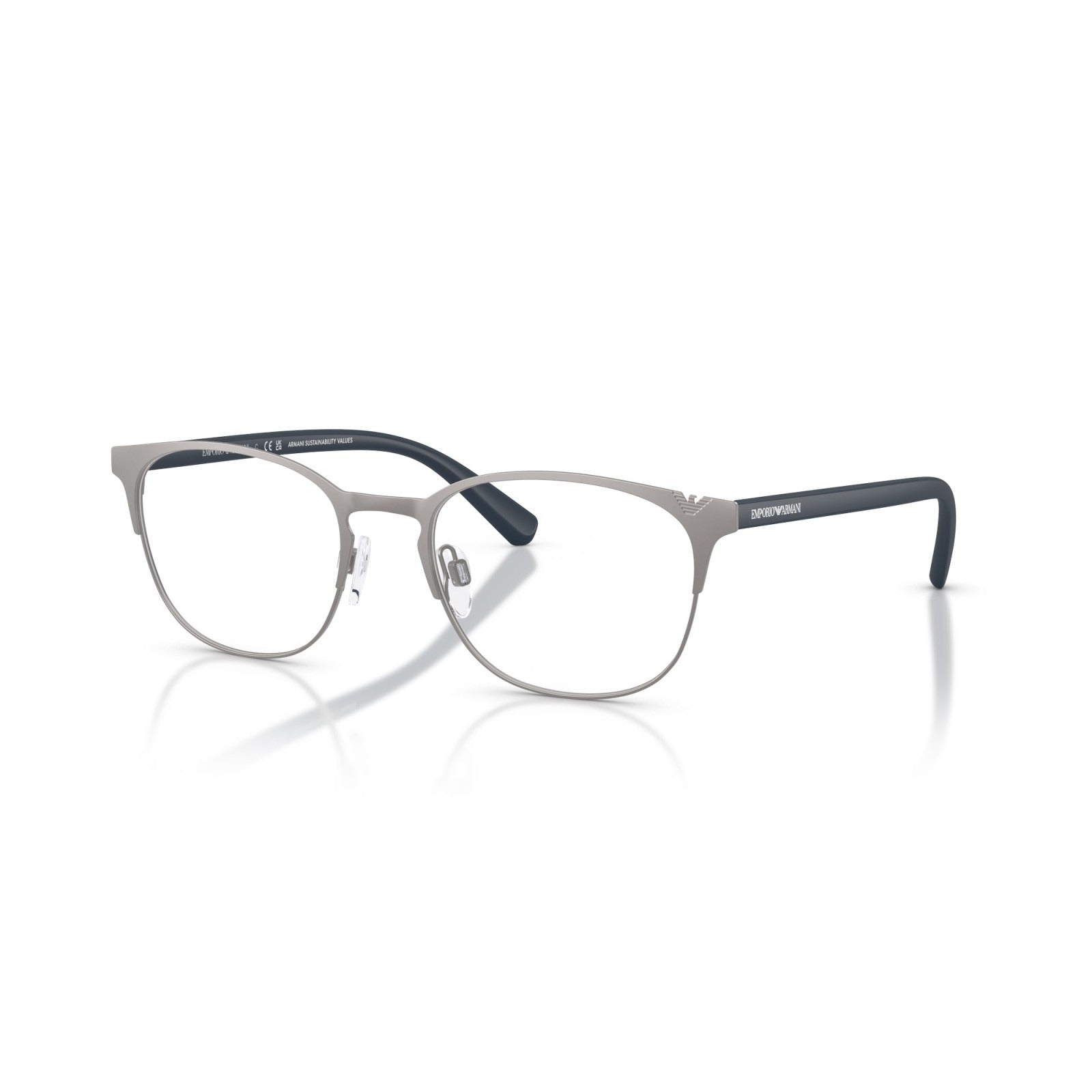 OCCHIALE DA VISTA UOMO | EMPORIO ARMANI EA 1059 - 3096 CANNA DI FUCILE OPACA - CALIBRO 53