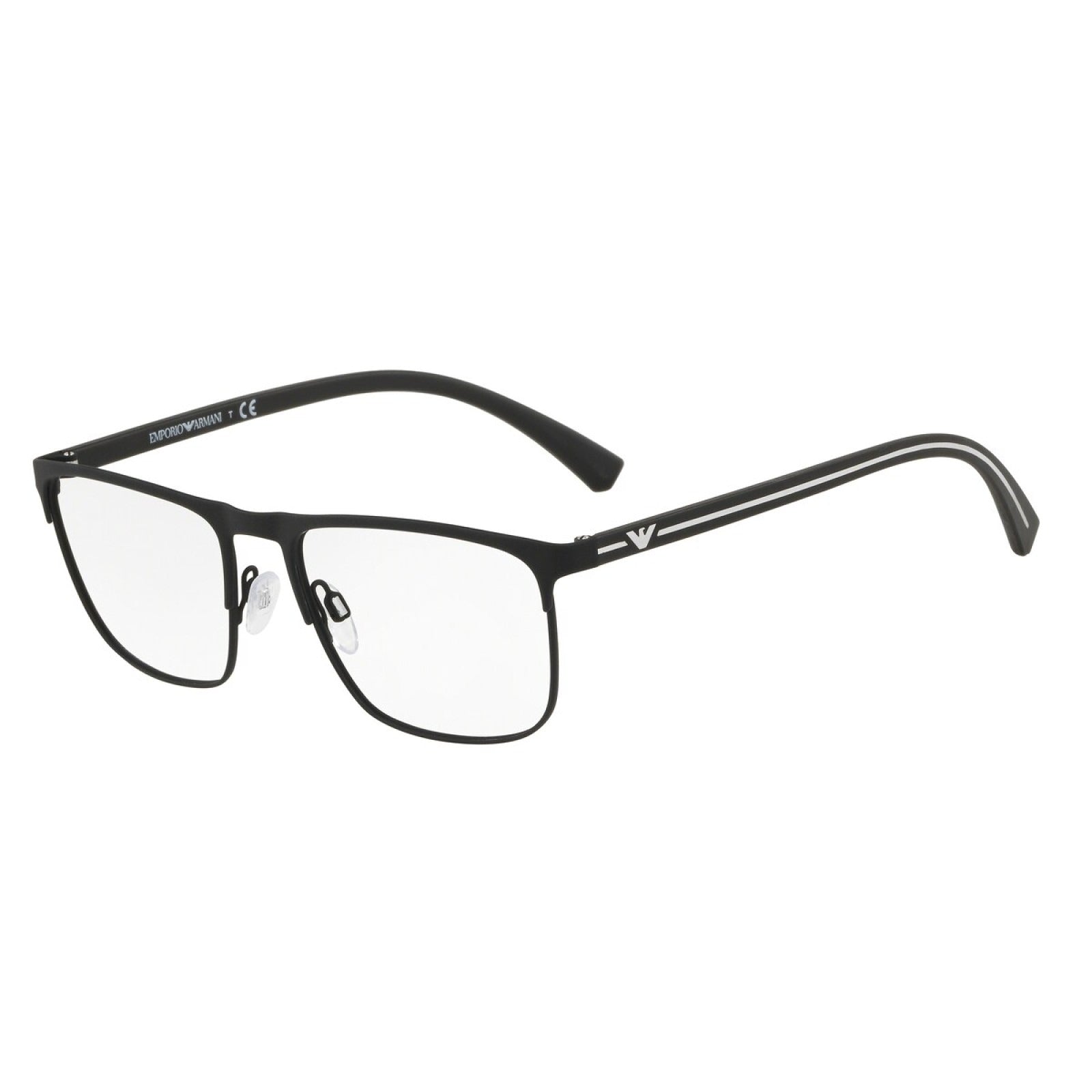 OCCHIALE DA VISTA UOMO | EMPORIO ARMANI EA 1079 - 3094 GOMMA NERA - CALIBRO 55