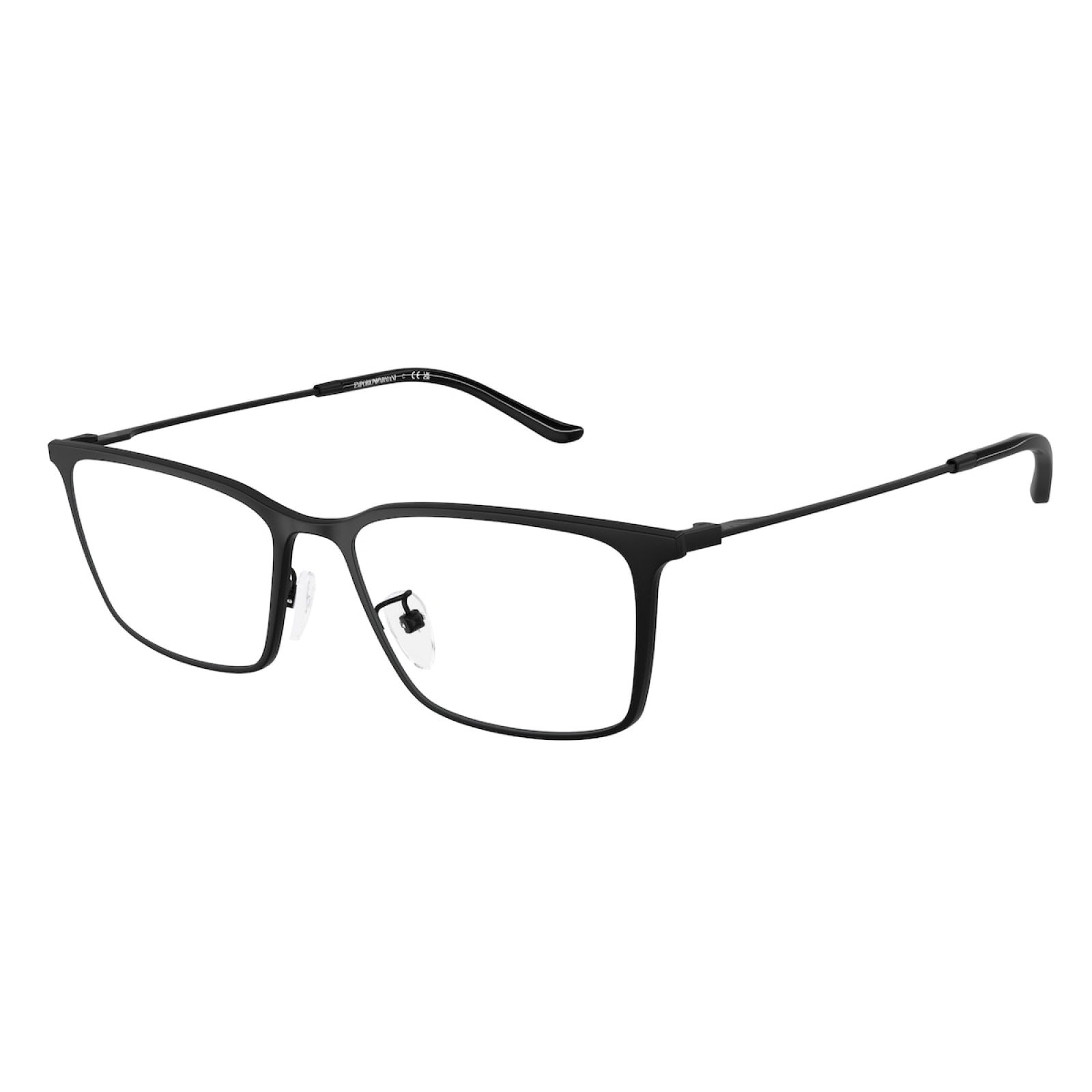 OCCHIALE DA VISTA UOMO | EMPORIO ARMANI EA 1173D - 3001 NERO OPACO - CALIBRO 55