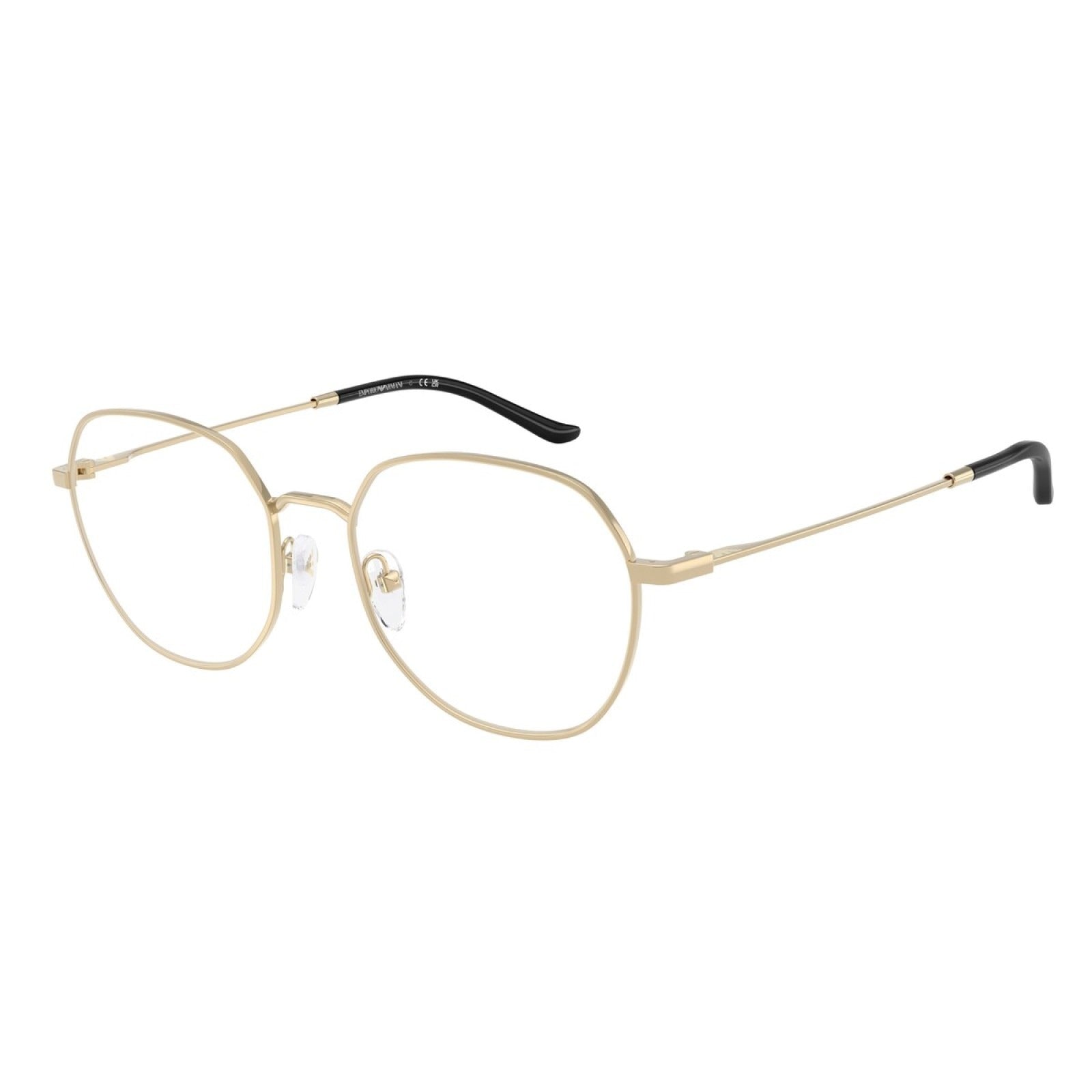 OCCHIALE DA VISTA UOMO | EMPORIO ARMANI EA 1174D - 3013 ORO PALLIDO LUCIDO - CALIBRO 54