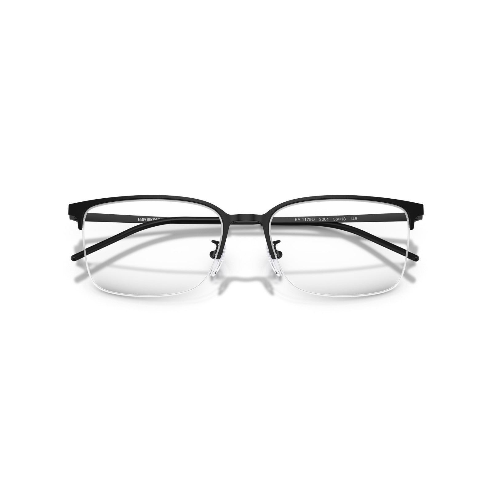 OCCHIALE DA VISTA UOMO | EMPORIO ARMANI EA 1179D - 3001 NERO OPACO - CALIBRO 56