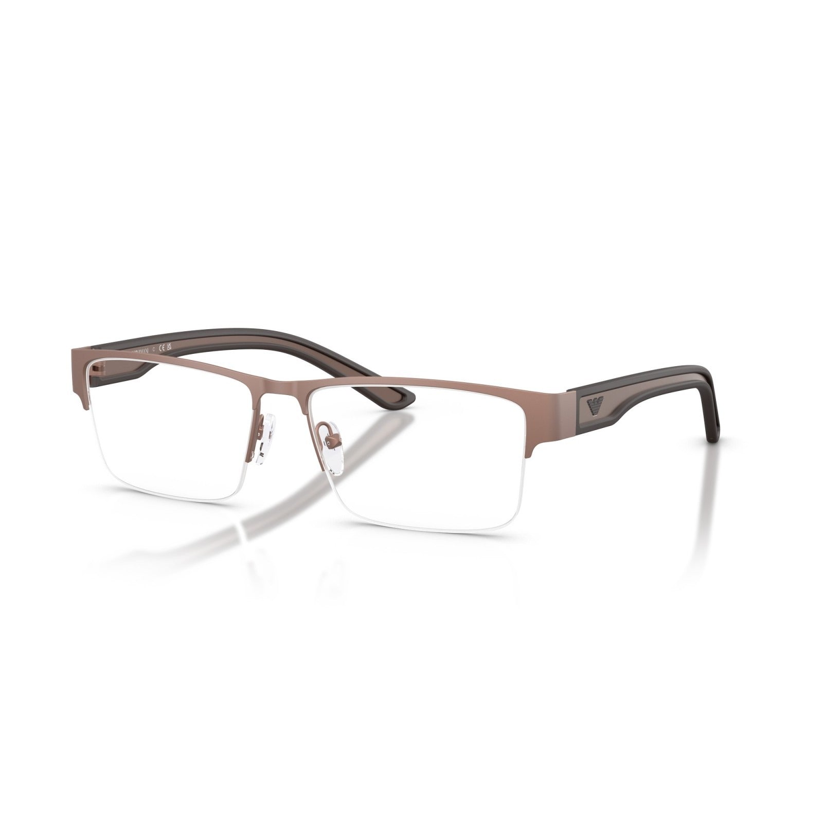 OCCHIALE DA VISTA UOMO | EMPORIO ARMANI EA 1182 - 3006 BRONZO DI GOMMA - CALIBRO 55