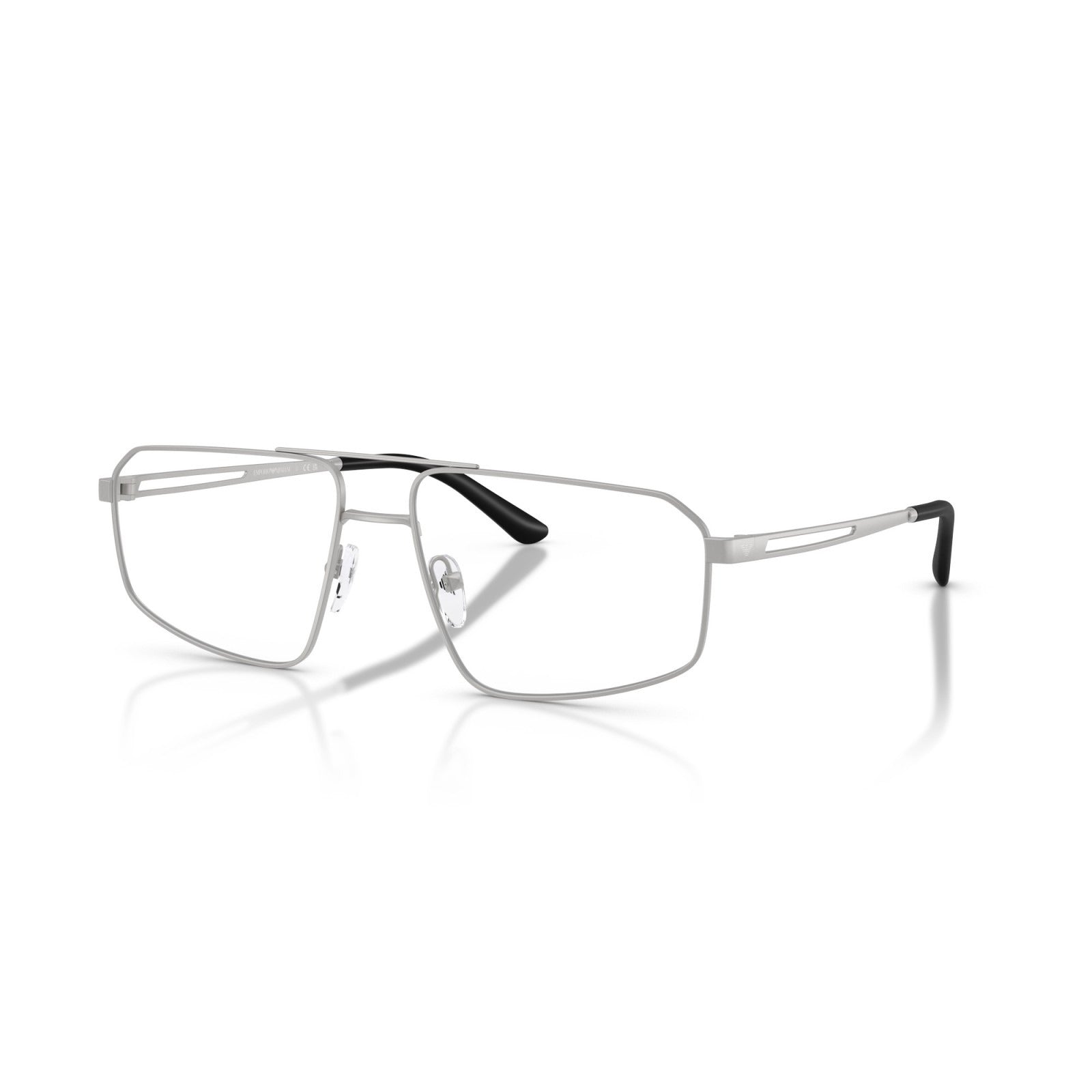 OCCHIALE DA VISTA UOMO | EMPORIO ARMANI EA 1184 - 3045 ARGENTO OPACO - CALIBRO 58