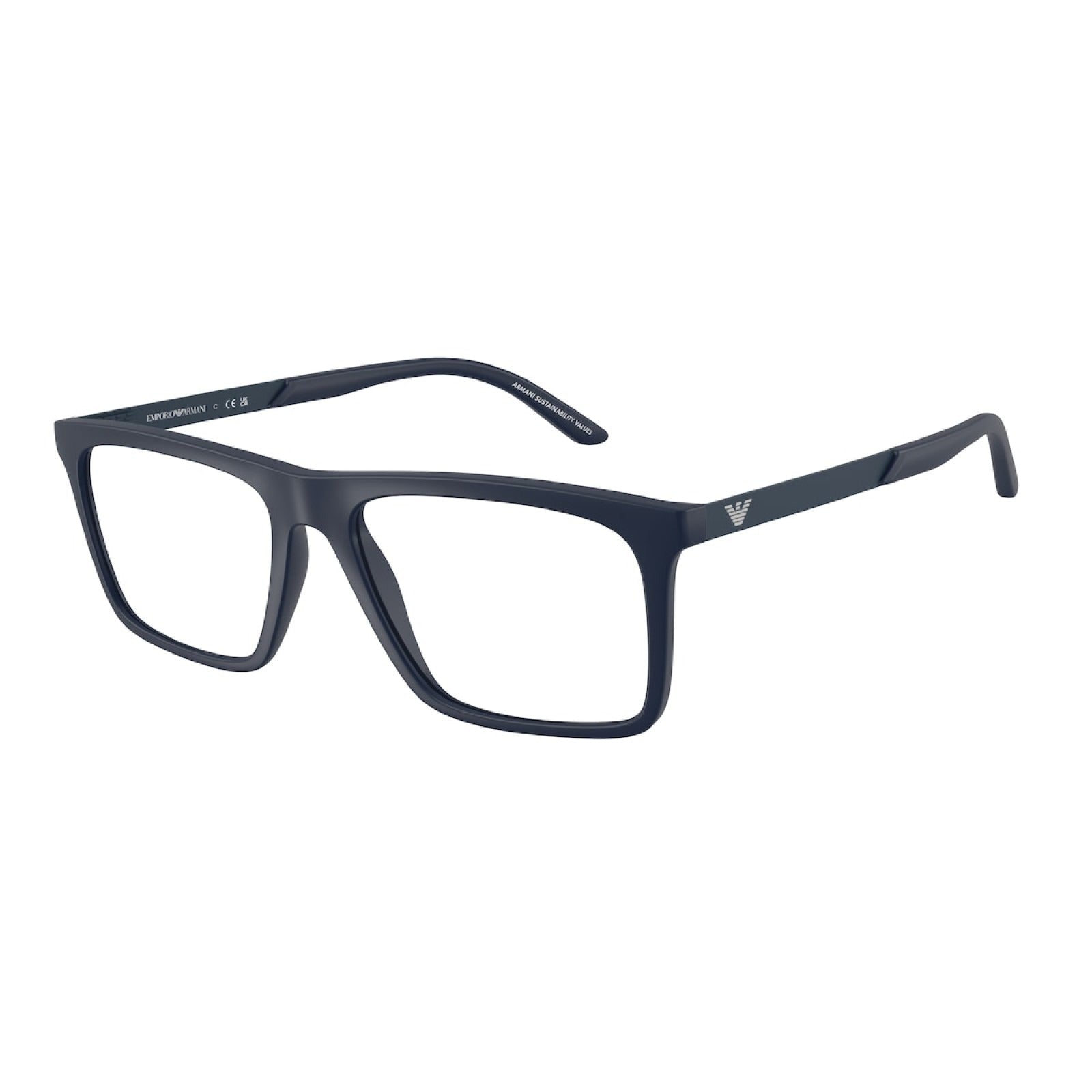 OCCHIALE DA VISTA UOMO | EMPORIO ARMANI EA 3253 - 6244 BLU OPACO - CALIBRO 53